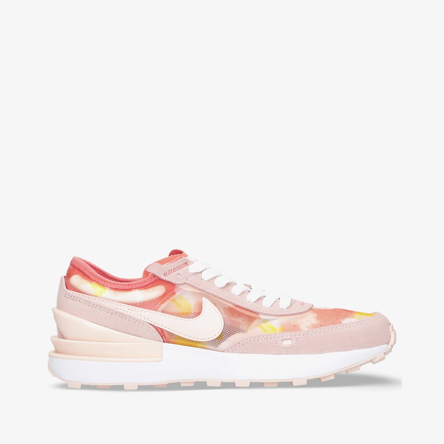 Buty sneakersy dla dzieci NIKE WAFFLE ONE GS DM9477-800 POMARAŃCZOWY