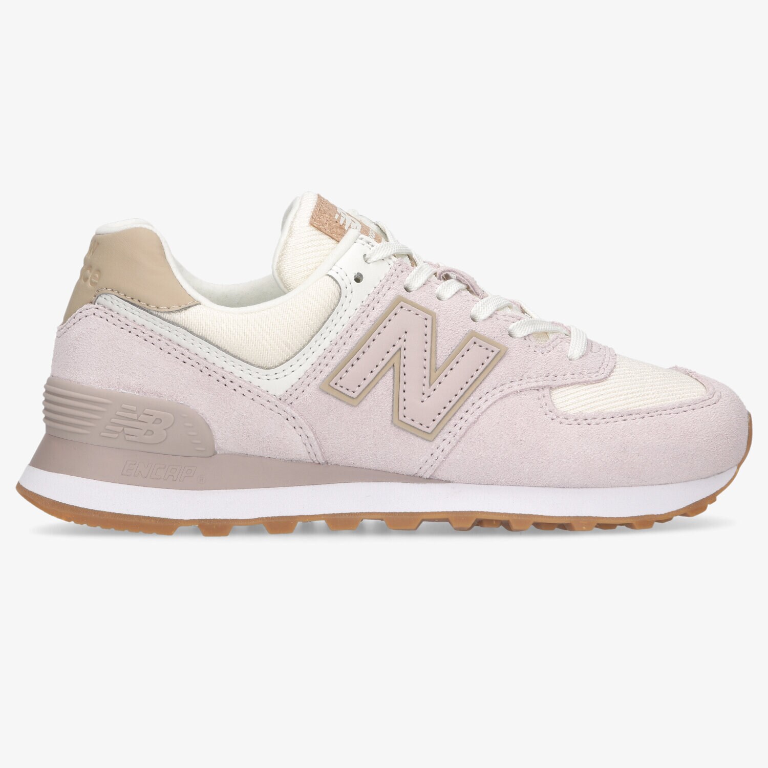 Buty sneakersy damskie NEW BALANCE 574 WL574SP2 BEŻOWY