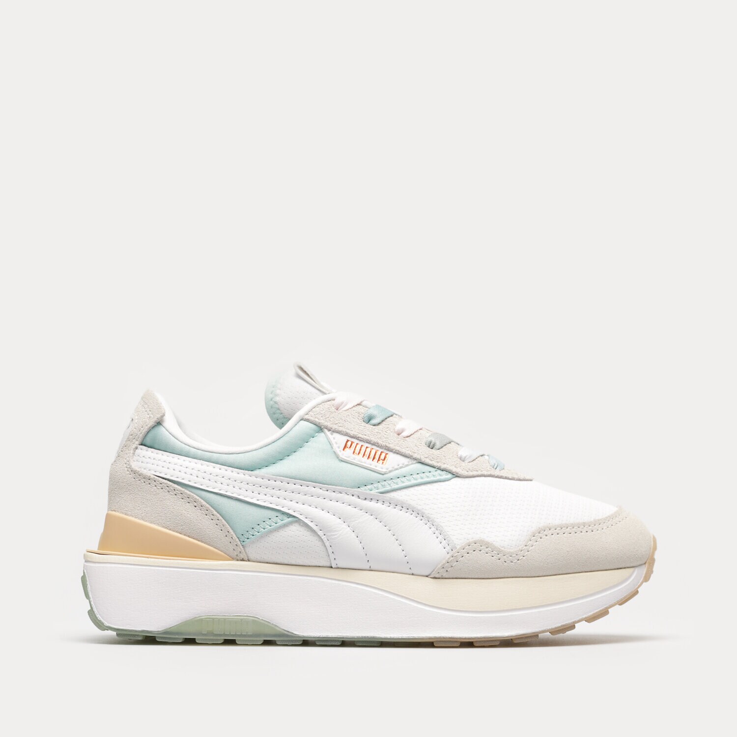 Buty sneakersy damskie PUMA CRUISE RIDER GL WN'S 38188101 BIAŁY