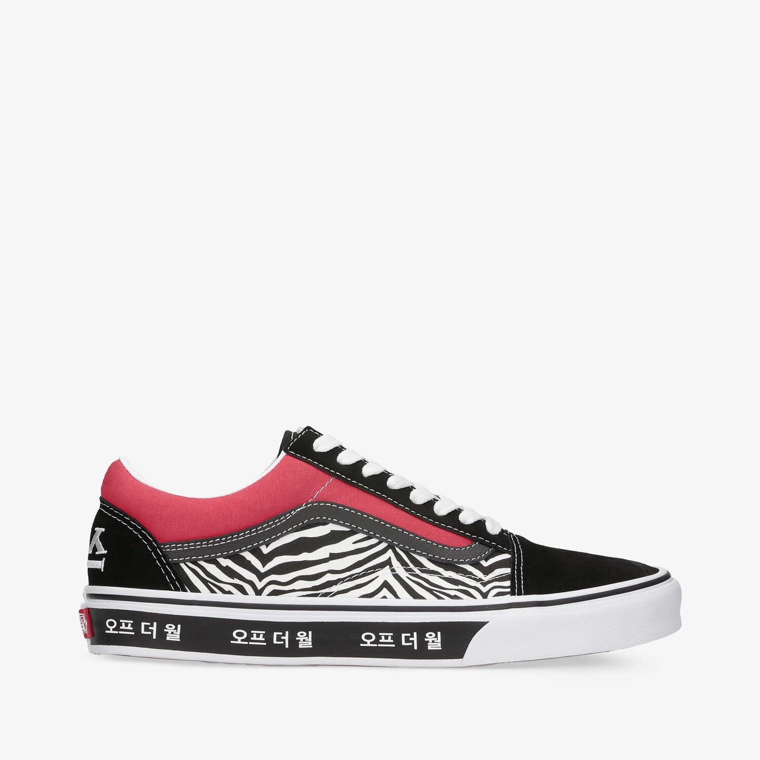 Buty sneakersy męskie VANS OLD SKOOL VN0A38G19HW1 CZERWONY