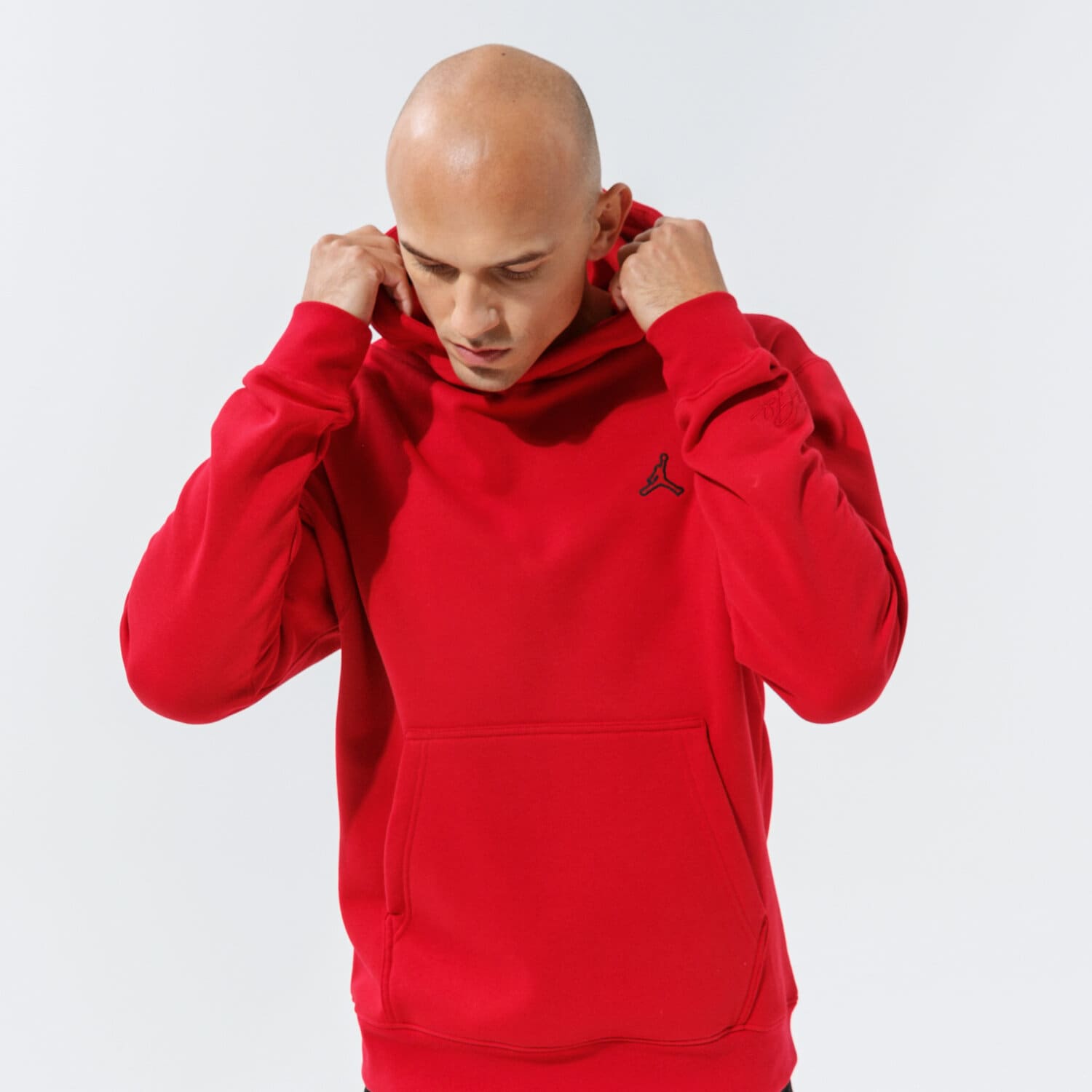 Bluza męska JORDAN BLUZA Z KAPTUREM ESSENTIAL OVERHEAD HOODIE DA9818-687 CZERWONY