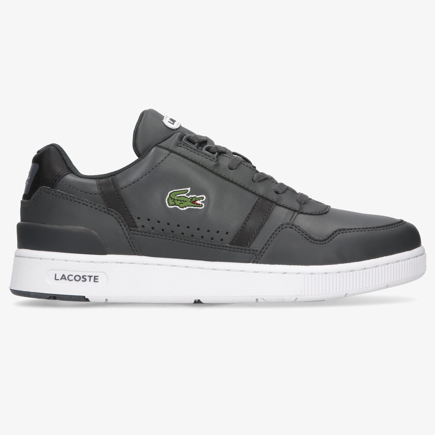 Buty sneakersy męskie LACOSTE T-CLIP 0121 2 SMA 742SMA0023032 SZARY