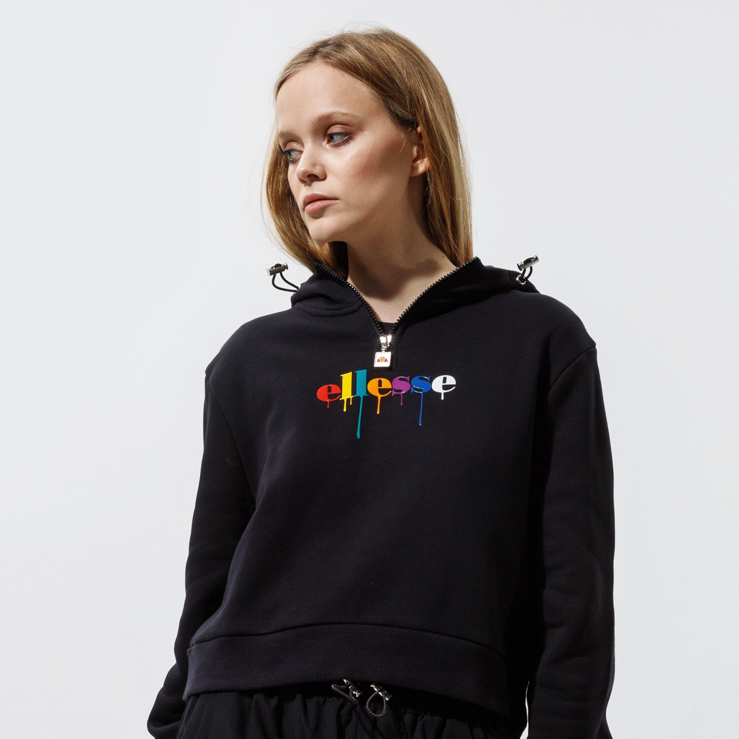 Bluza damska ELLESSE BLUZA Z KAPTUREM TOMA OH HOODY BLK SGI11090011 CZARNY