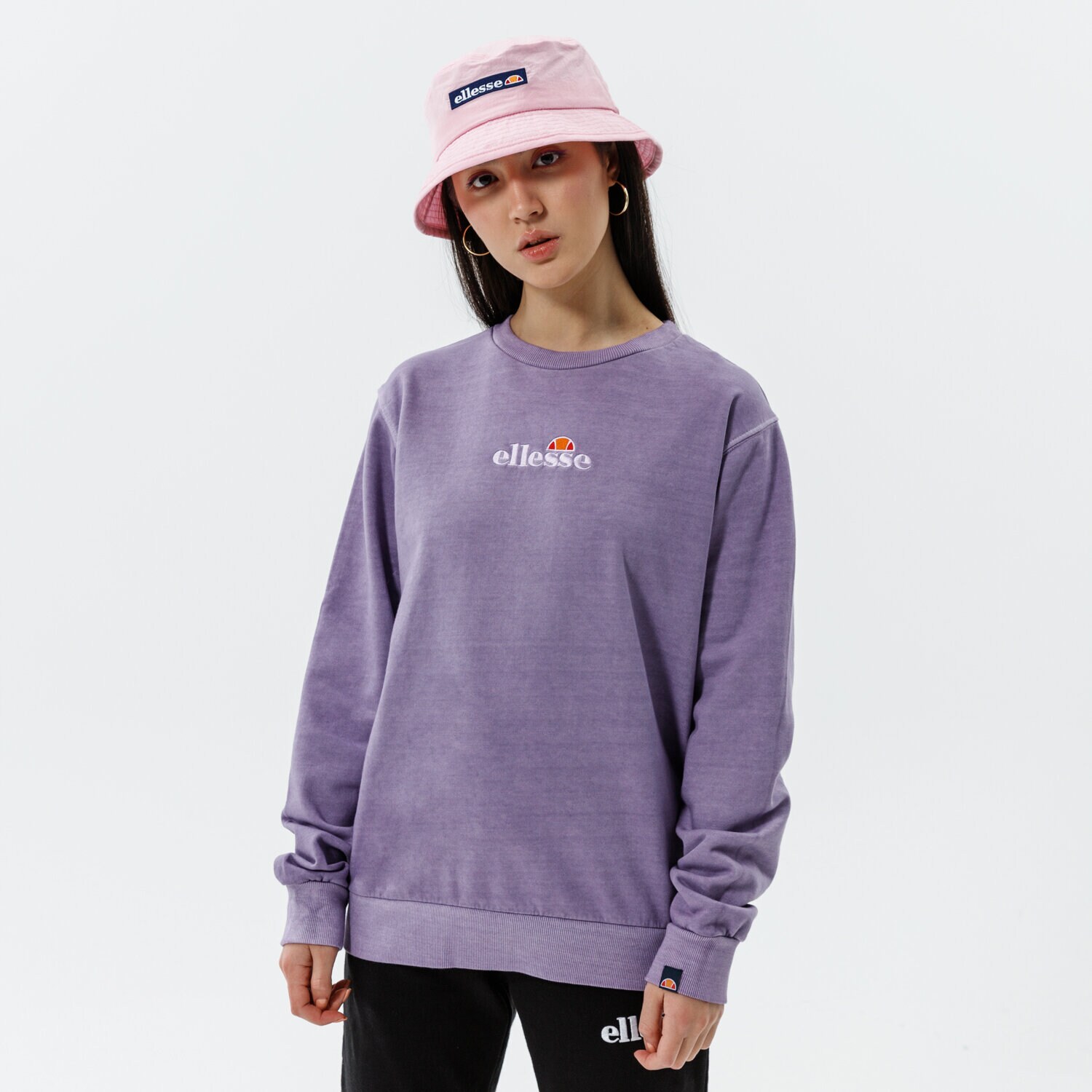 Bluza damska ELLESSE BLUZA SAPPAN SWEATSHIRT PRPL SGK13149305 FIOLETOWY