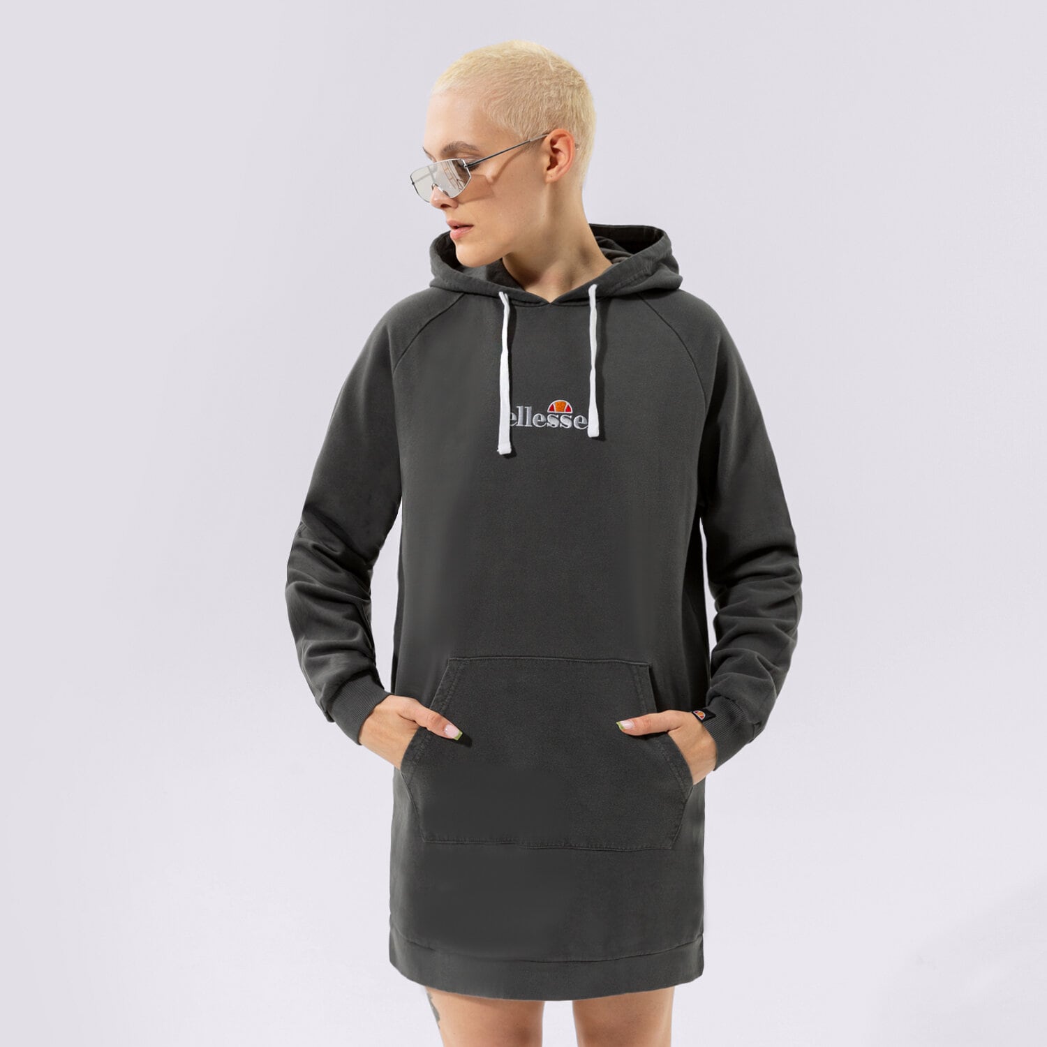 Bluza damska ELLESSE BLUZA Z KAPTUREM TRIPHALADRESS BLK SGK13152011 CZARNY