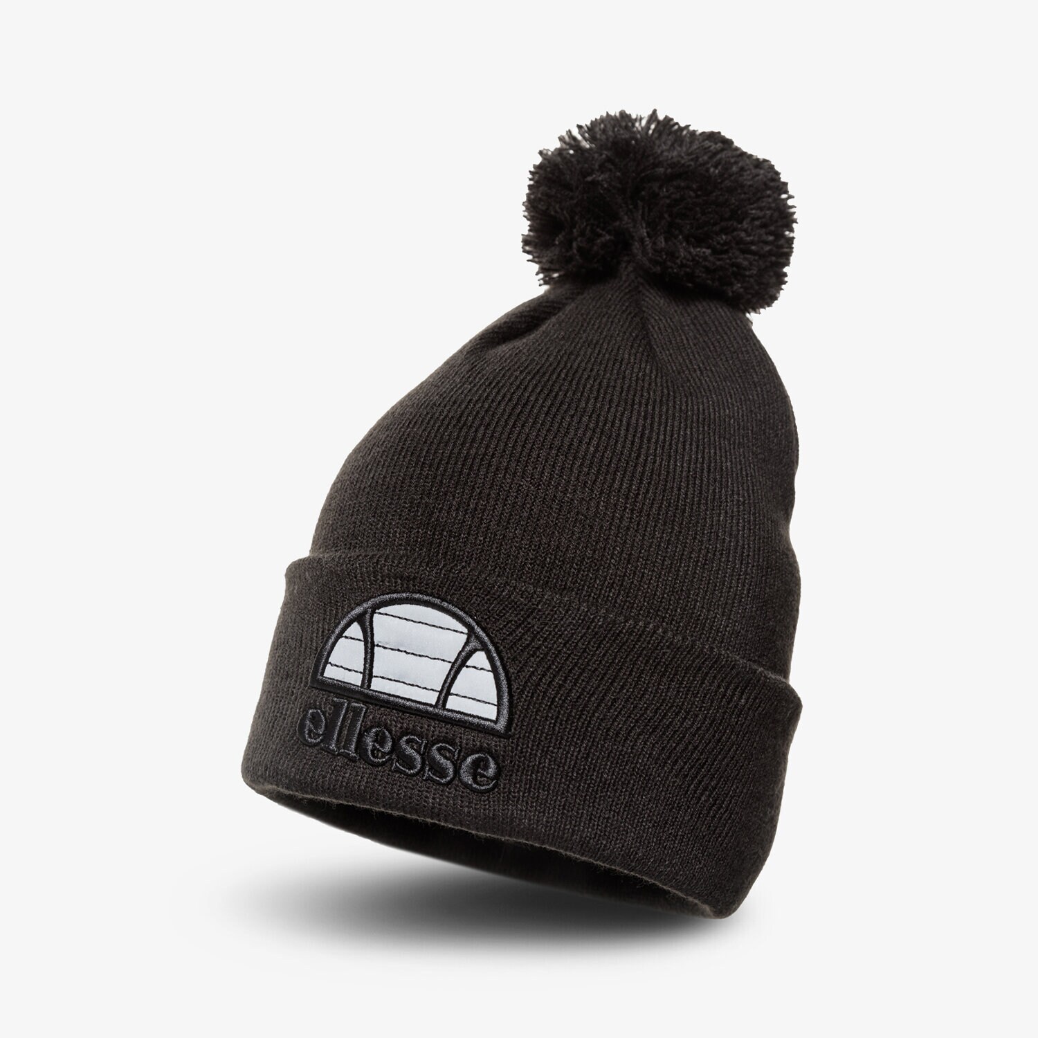 Czapka zimowa dla dzieci ELLESSE CZAPKA SANTI POM POM BEANIE BLK SAKA1601011 CZARNY