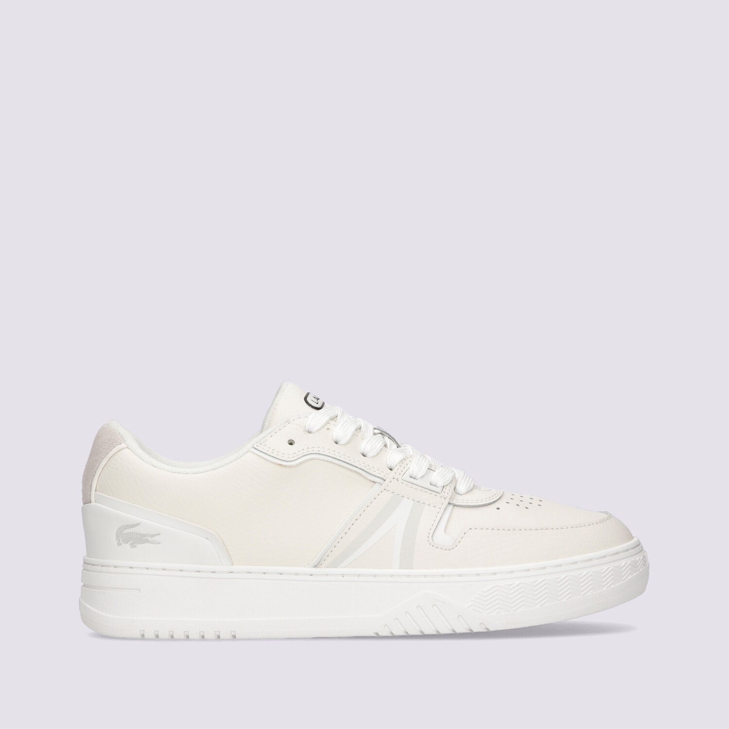 Buty sneakersy męskie LACOSTE L001 0321 1 SMA 742SMA009265T BIAŁY