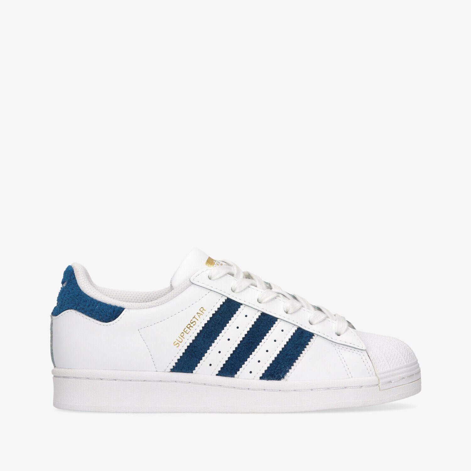 Buty sneakersy dla dzieci ADIDAS SUPERSTARJ H03975 BIAŁY