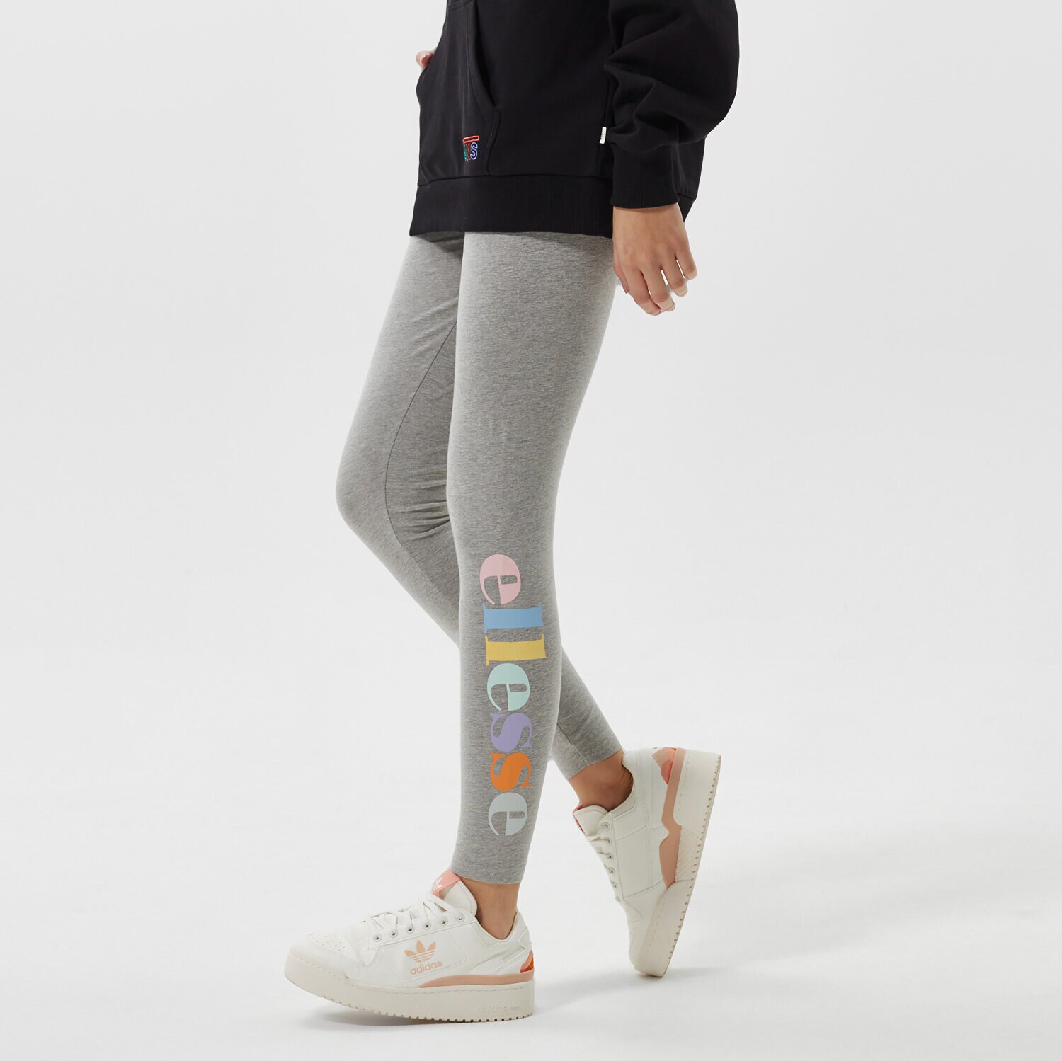 Spodnie sportowe damskie ELLESSE LEGGINGS TILLY LEGGING GREY MRL SGK13351112 SZARY