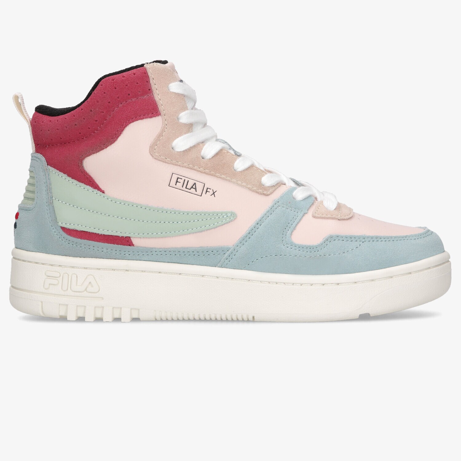 Buty sneakersy damskie FILA FXVENTUNO CB MID WMN 101133484P MULTICOLOR