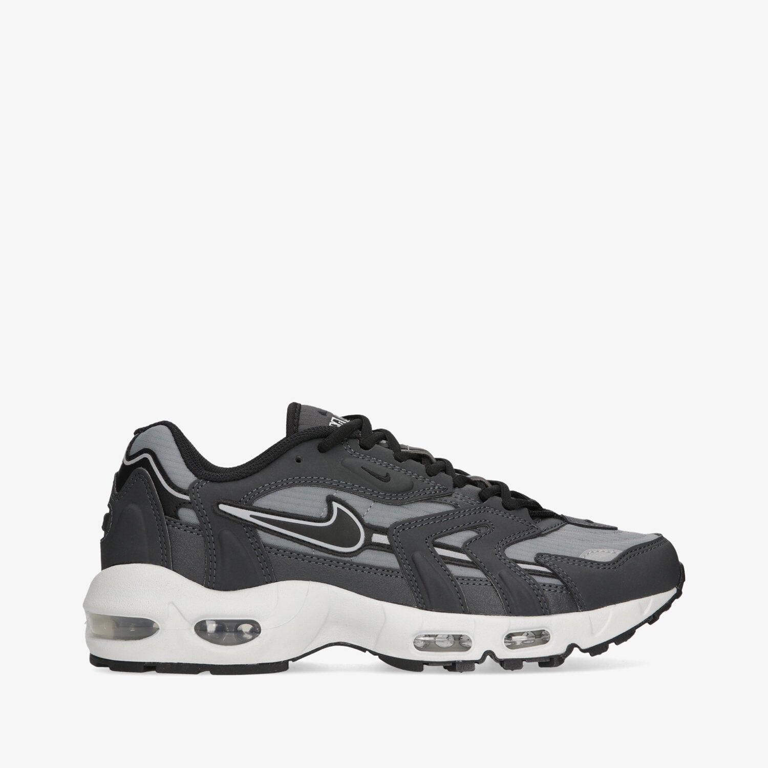Buty sneakersy męskie NIKE AIR MAX 96 II DC9409-001 SZARY