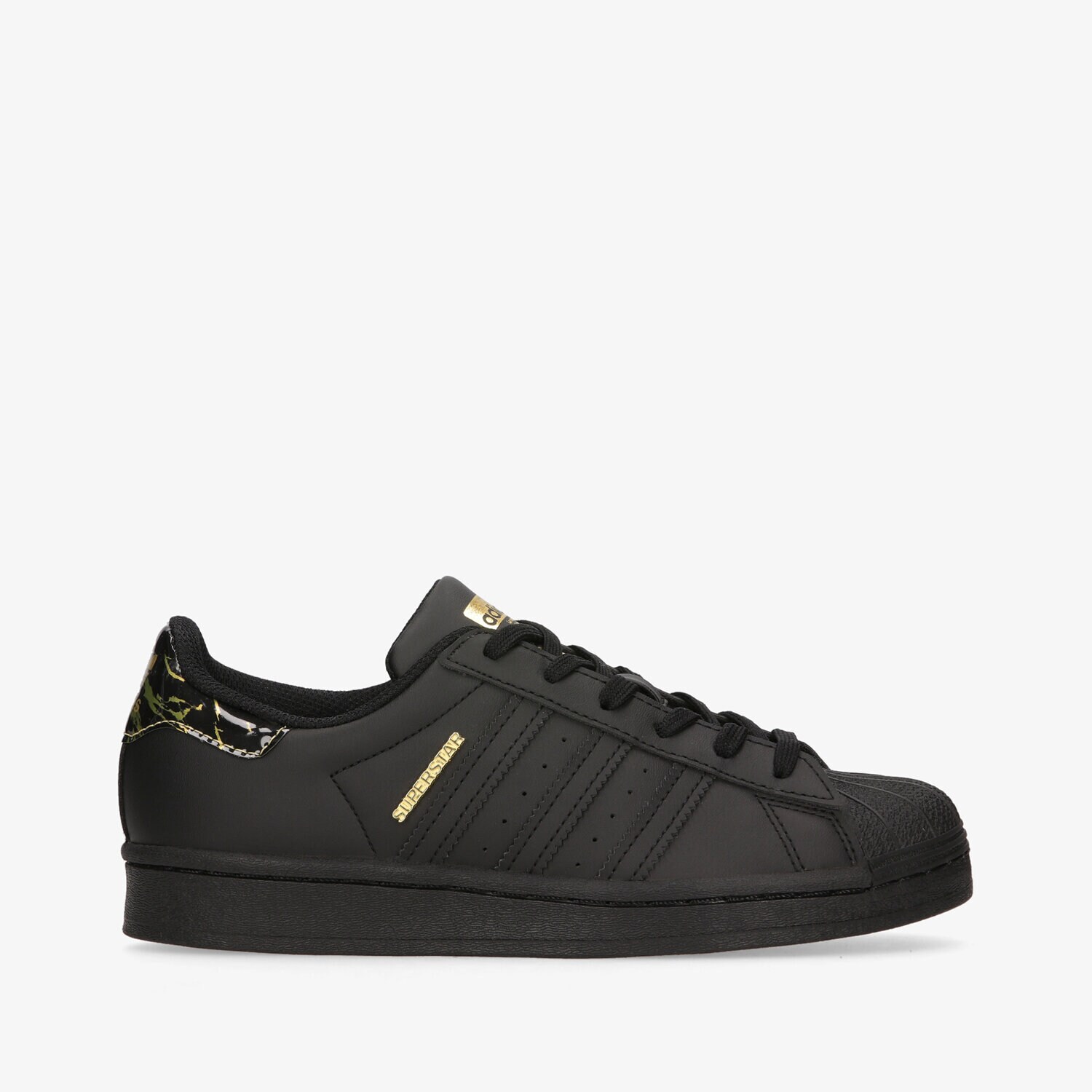Buty sneakersy dla dzieci ADIDAS SUPERSTARJ H03992 CZARNY