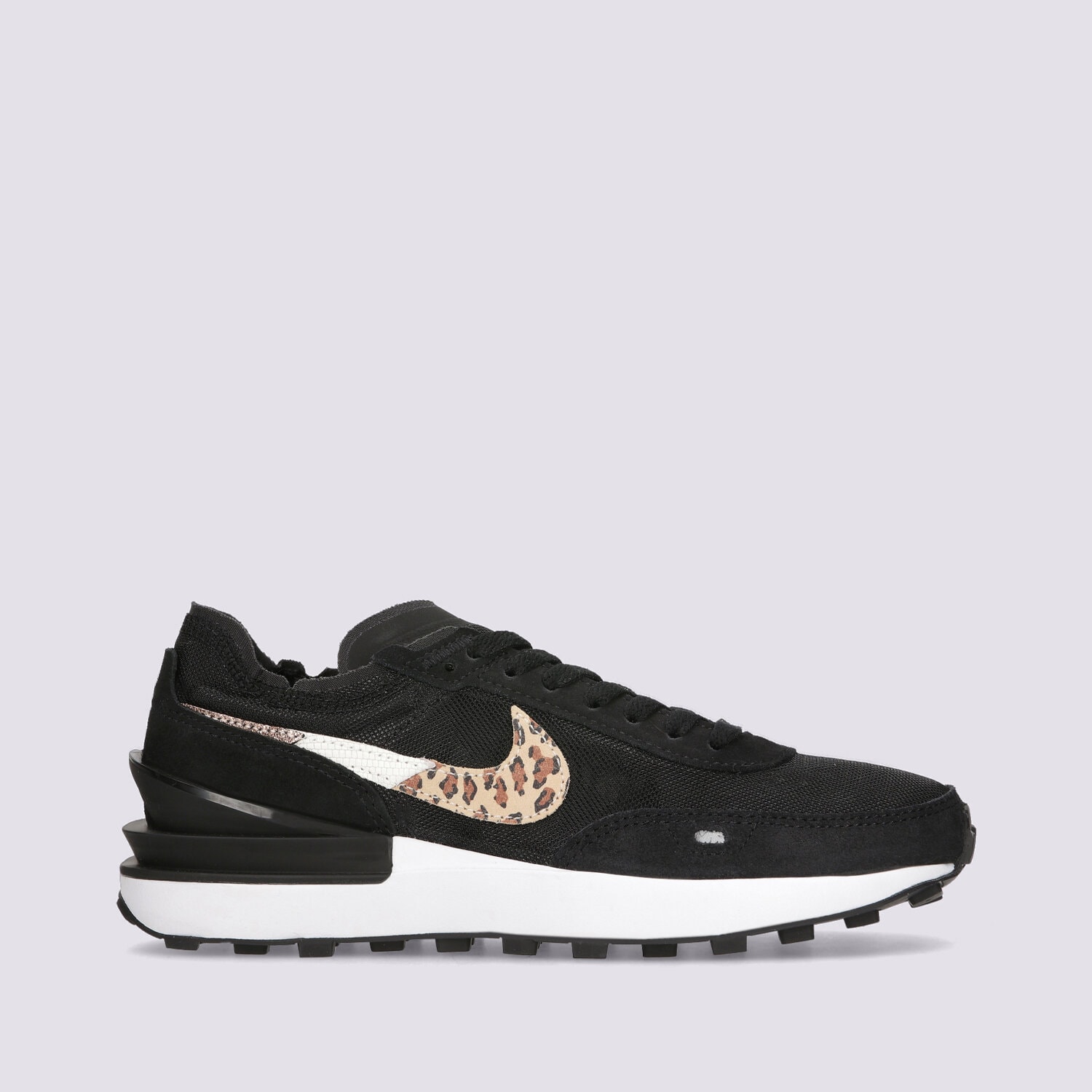 Buty sneakersy damskie NIKE WAFFLE ONE SE DJ9776-001 CZARNY