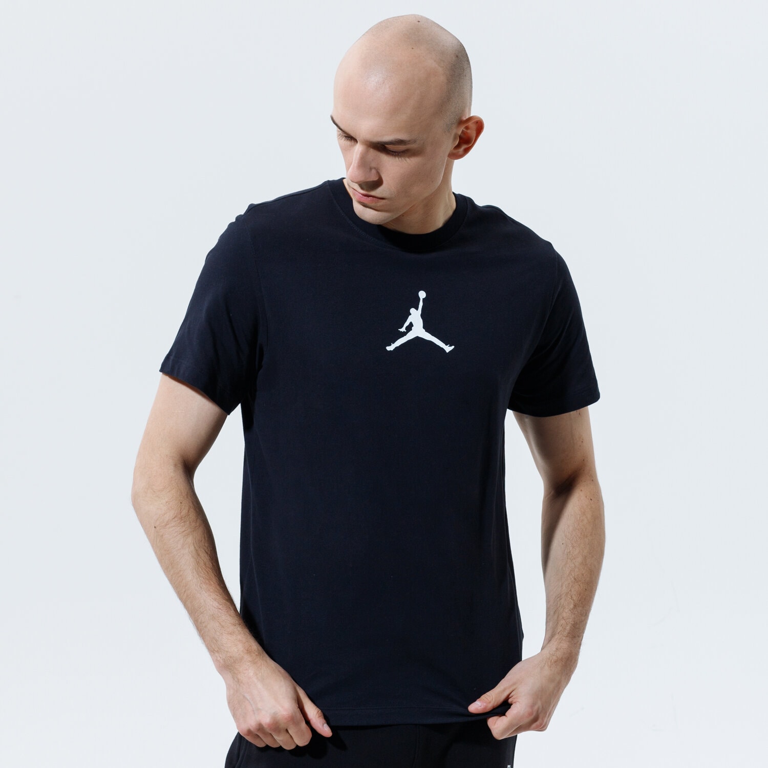 Koszulka, t-shirt sportowy męski JORDAN JUMPMAN T SHIRT CW5190-010 CZARNY