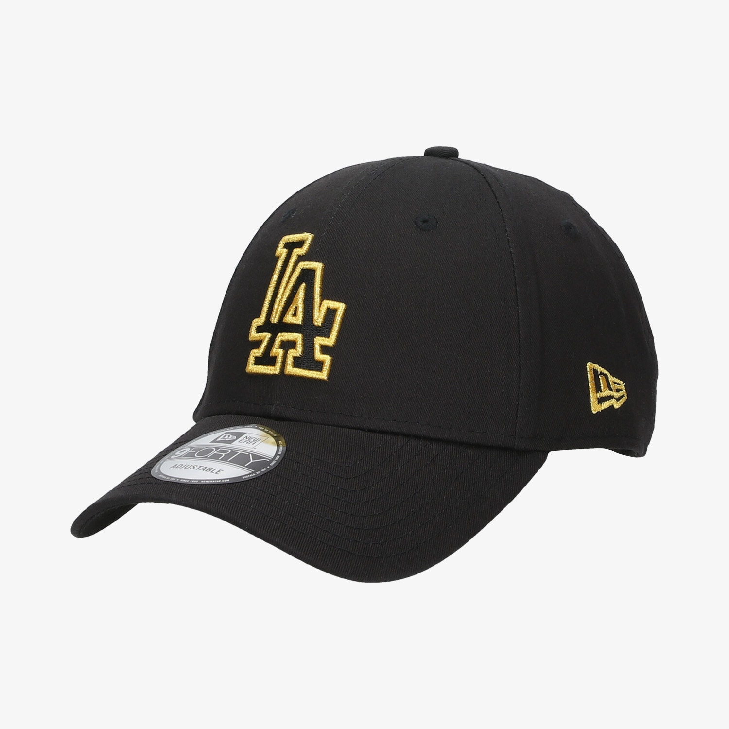 Czapka z daszkiem dla dzieci NEW ERA CZAPKA NE METALLIC LOGO 9FORTY LOSDOD BLK 60112672 CZARNY
