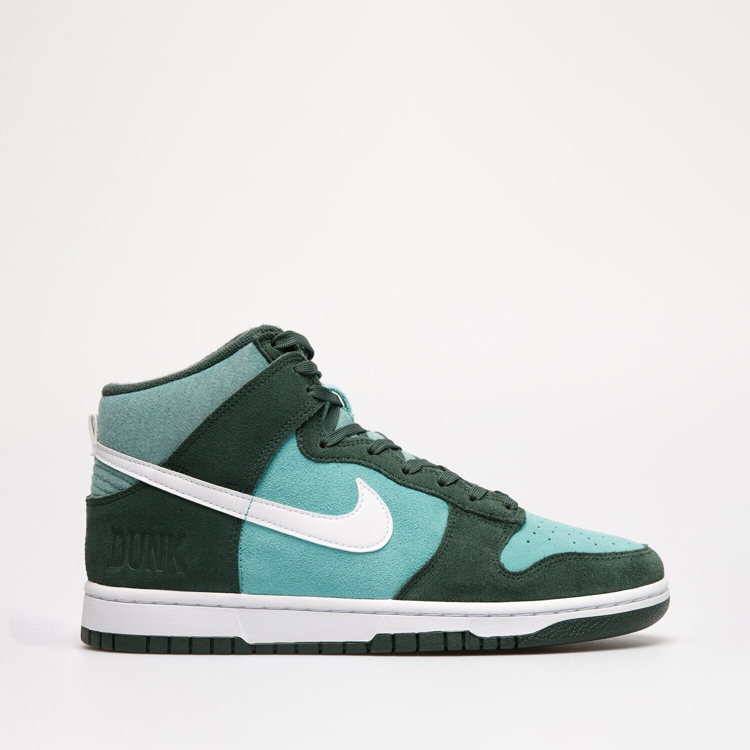 Buty sneakersy męskie NIKE DUNK HIGH ATHLETIC CLUB DJ6152-300 NIEBIESKI