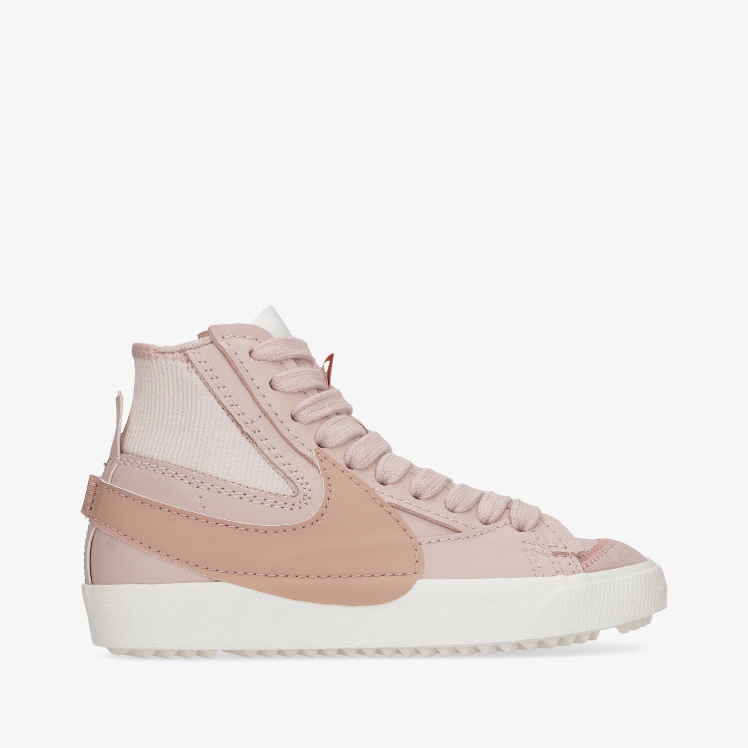Buty sneakersy damskie NIKE BLAZER MID '77 JUMBO DQ1471-600 BEŻOWY