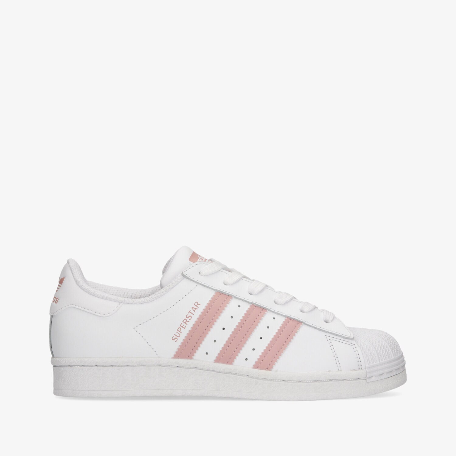 Buty sneakersy dla dzieci ADIDAS SUPERSTAR J GY3357 BIAŁY