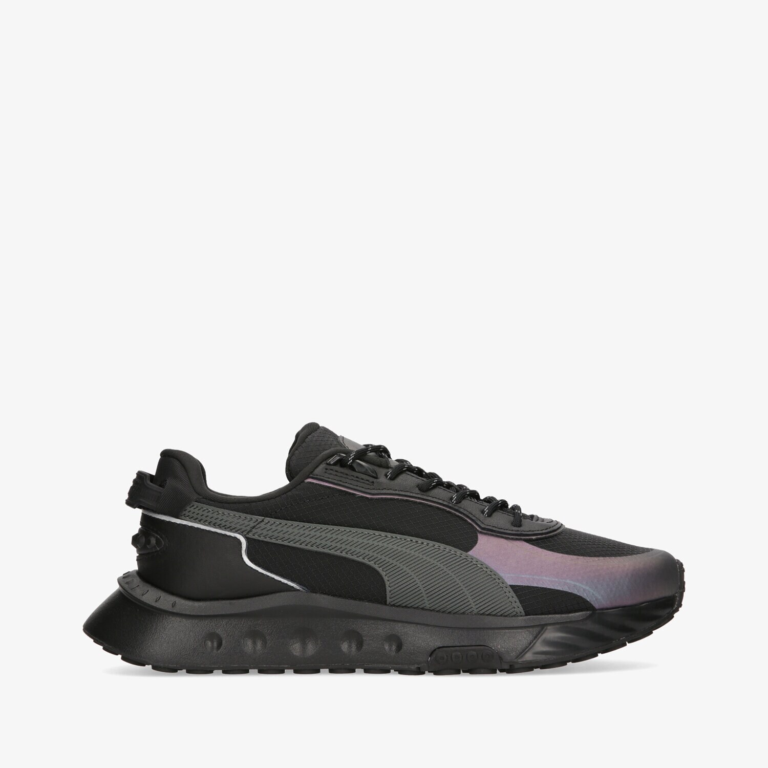 Buty sneakersy męskie PUMA WILD RIDER GRIP LS 38440601 CZARNY