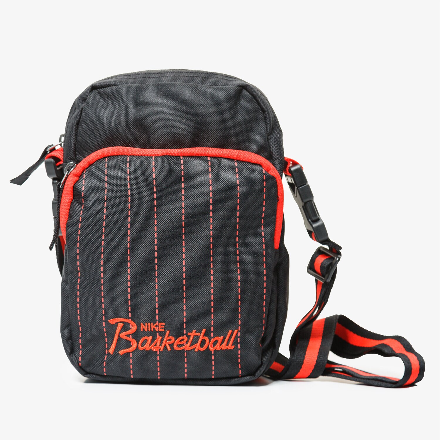 Torba sportowa damska na ramię NIKE TOREBKA NK BB HERITAGE CROSSBODY DD7234-010 CZARNY