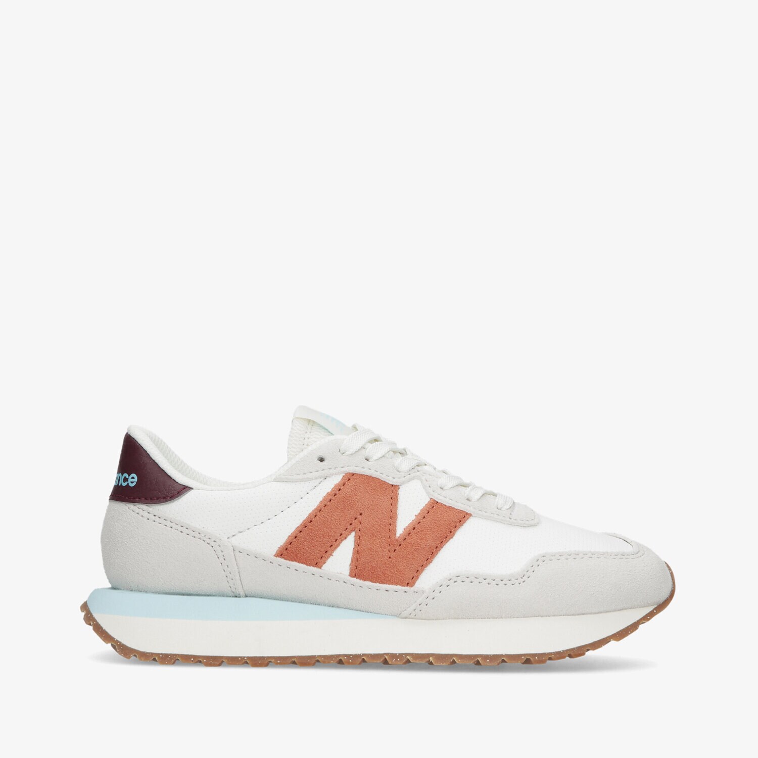 Buty sneakersy damskie NEW BALANCE 237 WS237BA BEŻOWY