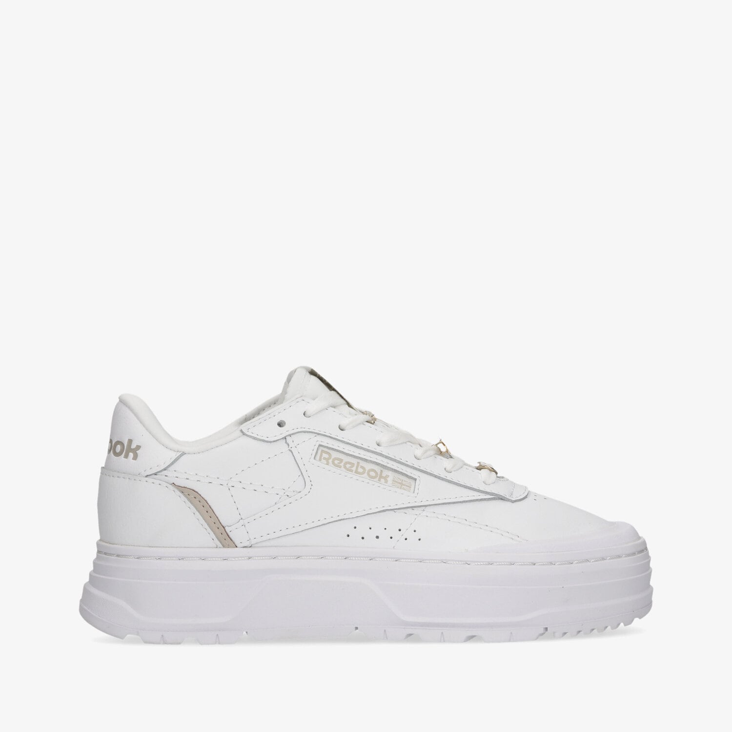 Buty sneakersy damskie REEBOK CLUB C DOUBLE GEO GX8766 BIAŁY
