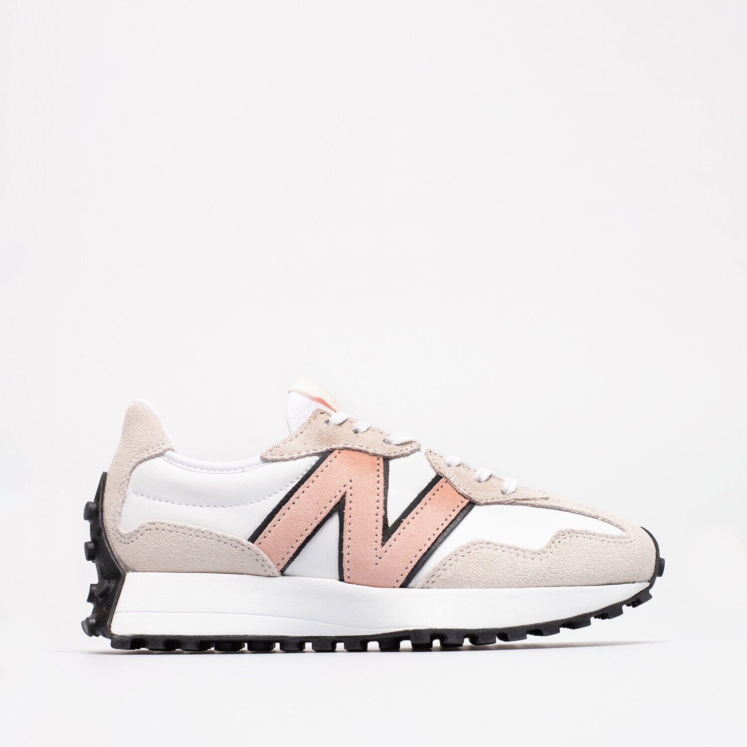 Buty sneakersy damskie NEW BALANCE 327  WS327LR BIAŁY