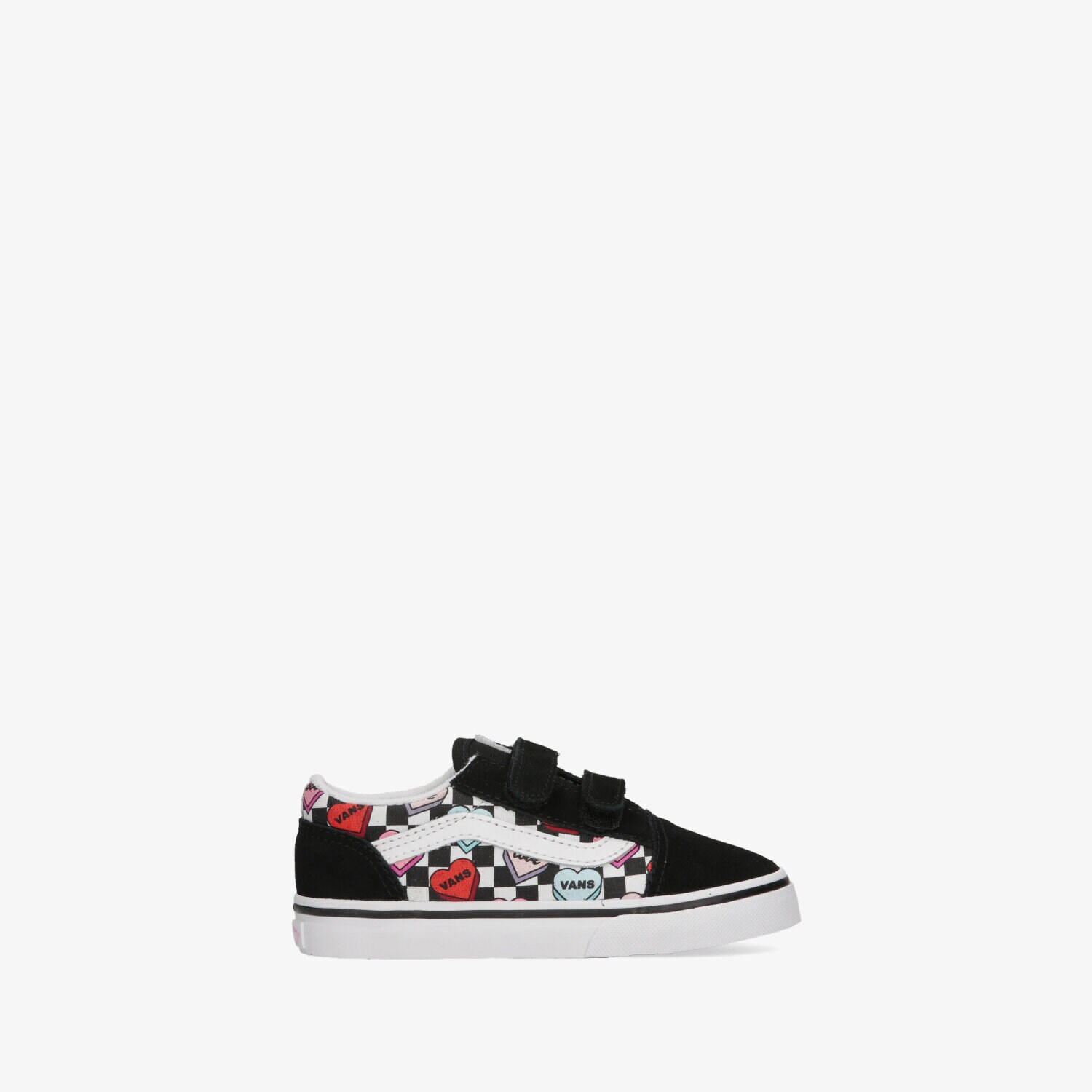 Buty sneakersy dla dzieci VANS TD OLD SKOOL V VN000D3YABY1 CZARNY