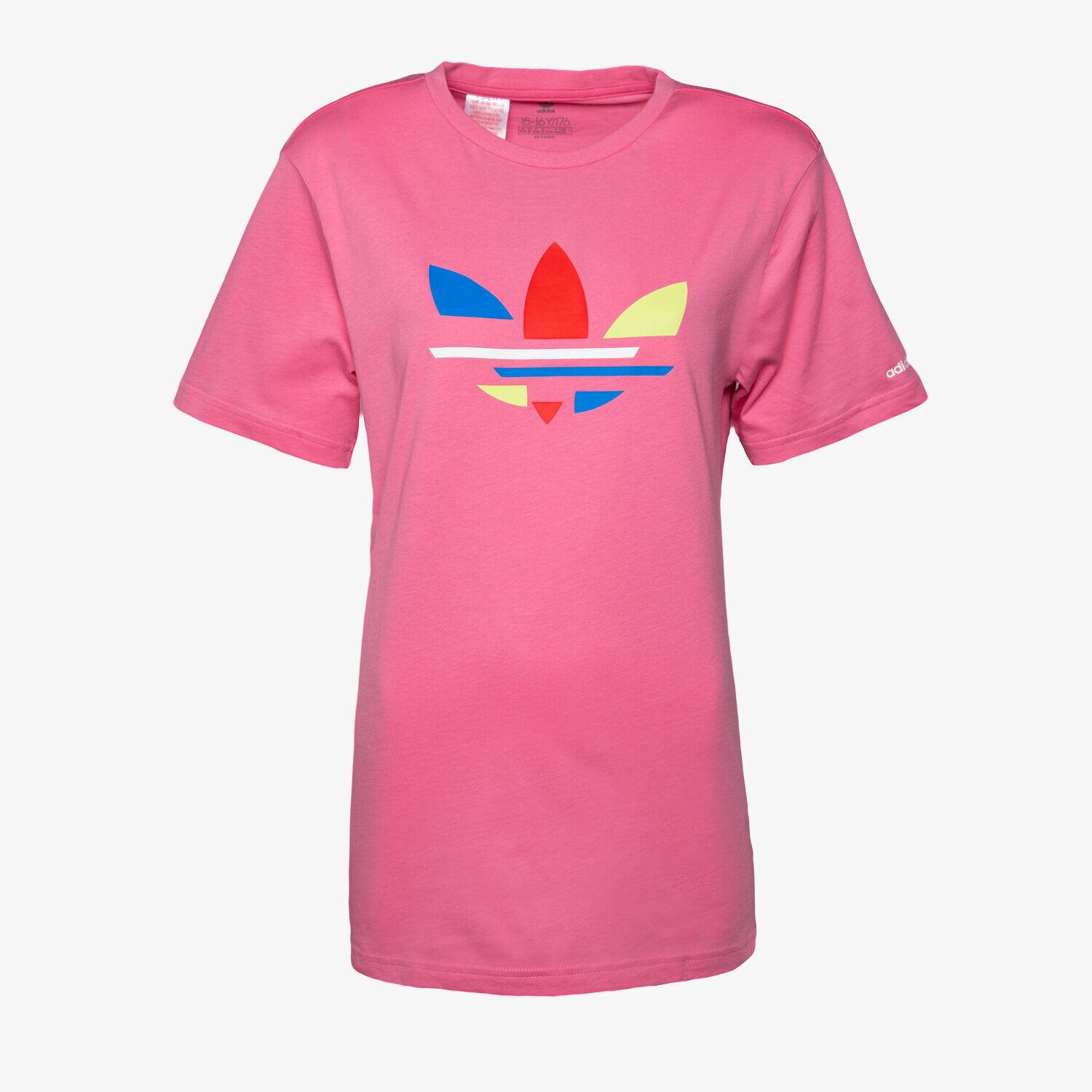 Koszulka, t-shirt dla dzieci ADIDAS T-SHIRT TEE GIRL H32347 RÓŻOWY