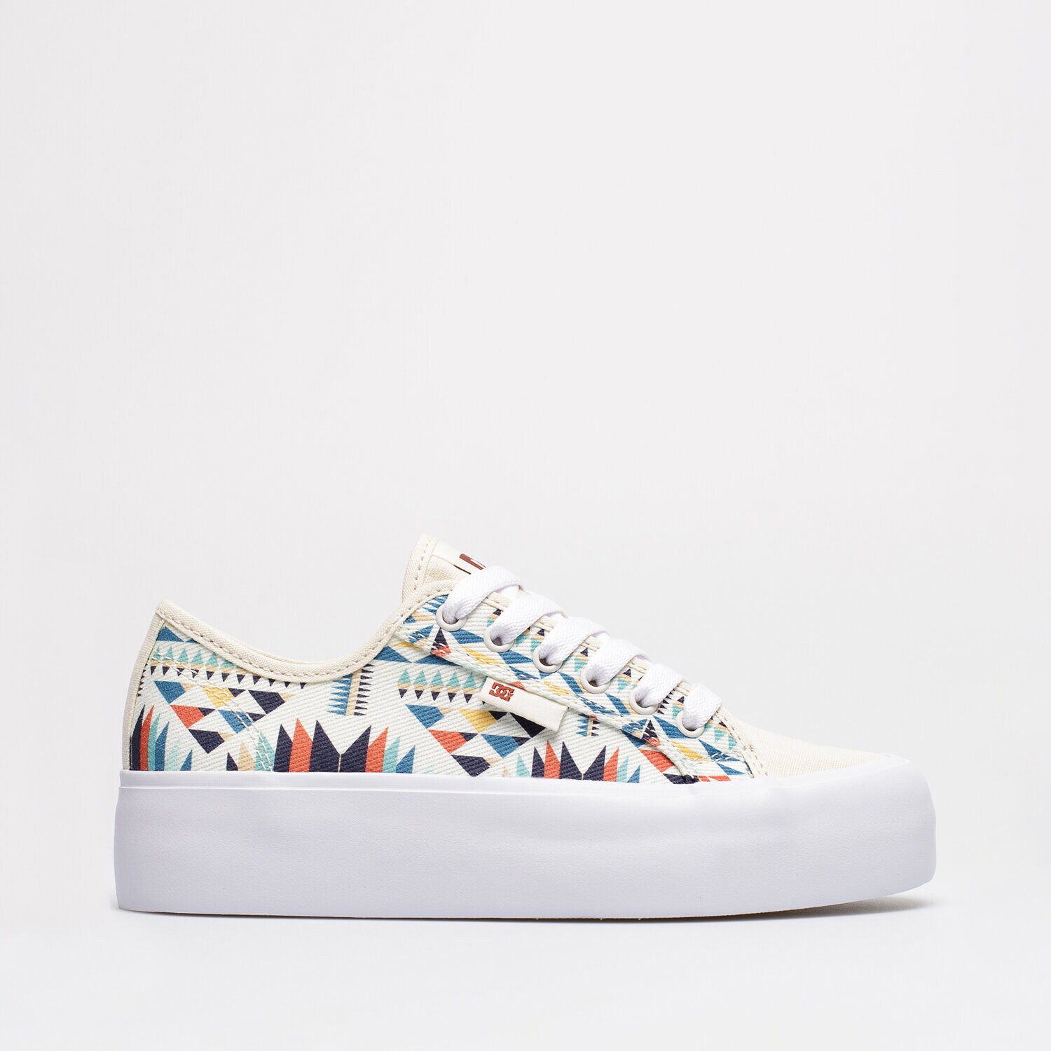 Damskie trampki, tenisówki DC MANUAL PLATFORM ADJS300280-BO4 MULTICOLOR