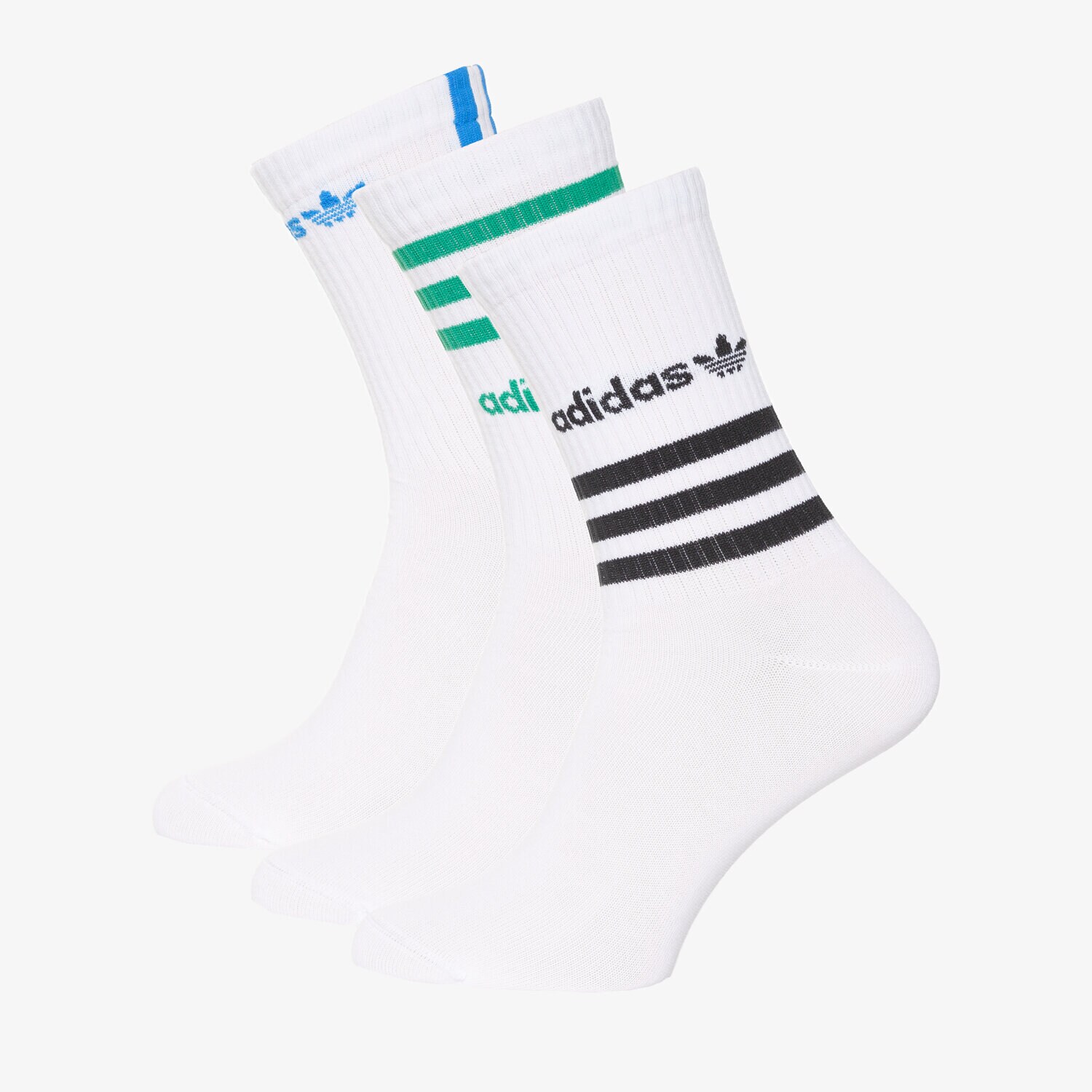 Skarpetki sportowe damskie ADIDAS SKARPETY GRAPHIC CR 3PP HC9534 BIAŁY