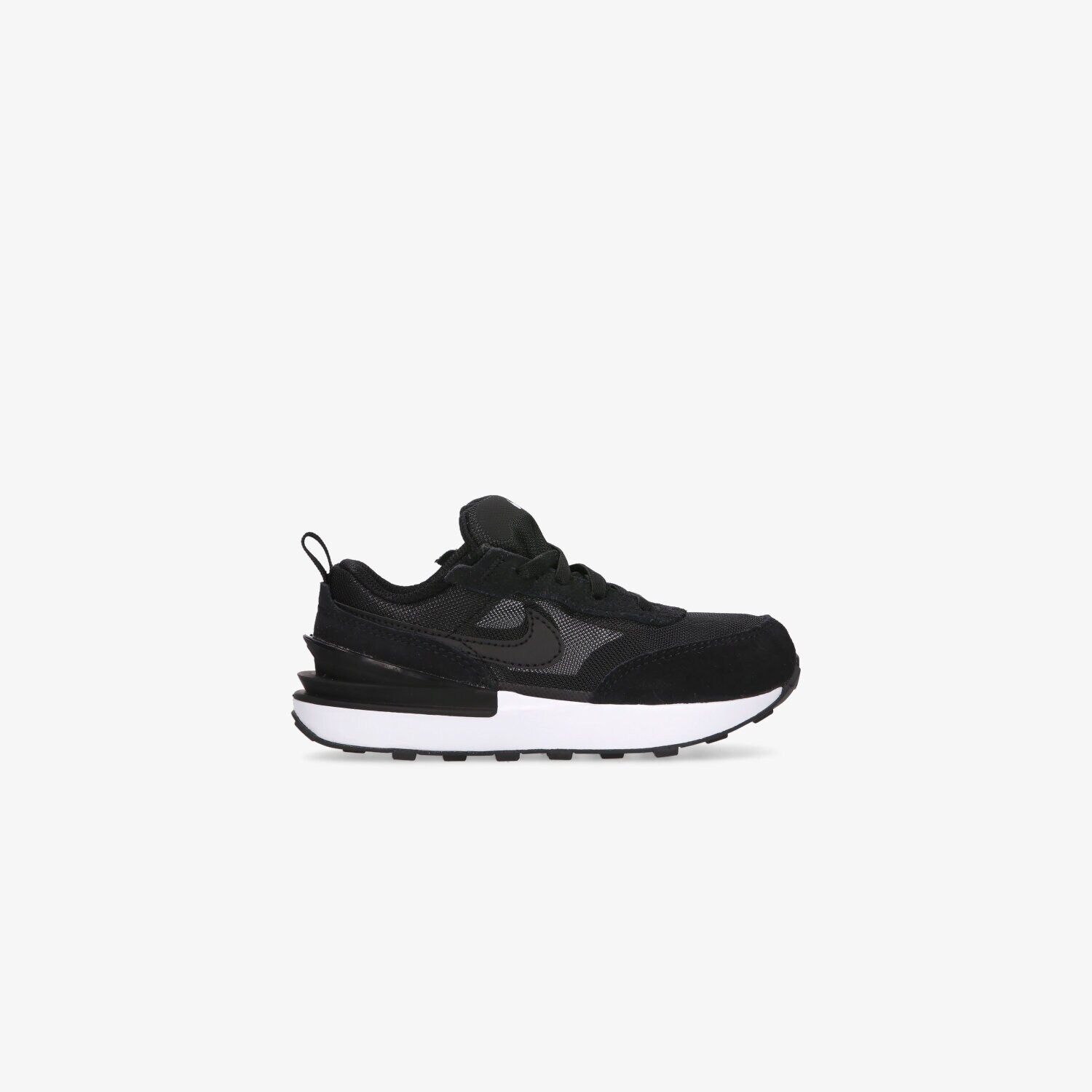 Buty sneakersy dla dzieci NIKE WAFFLE ONE (TD) DC0479-001 CZARNY