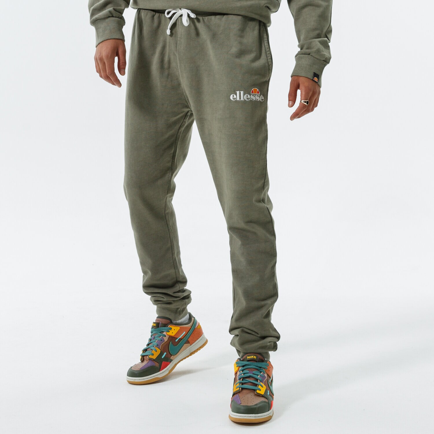 Spodnie sportowe męskie ELLESSE SPODNIE ACACIA KHA SHK13147506 KHAKI