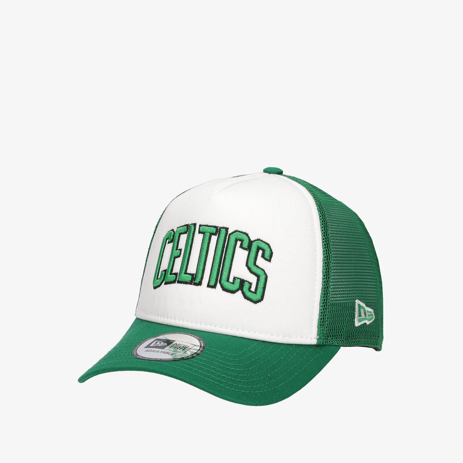 Czapka z daszkiem męska NEW ERA CZAPKA TEAM ARCH TRUCKER CELTICS BOSTON CELTICS KGR 60141870 BIAŁY