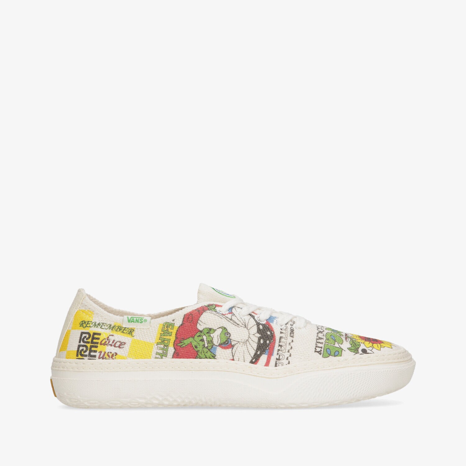 Buty sneakersy męskie VANS UA CIRCLE VEE VN0A4BWLARG1 BIAŁY