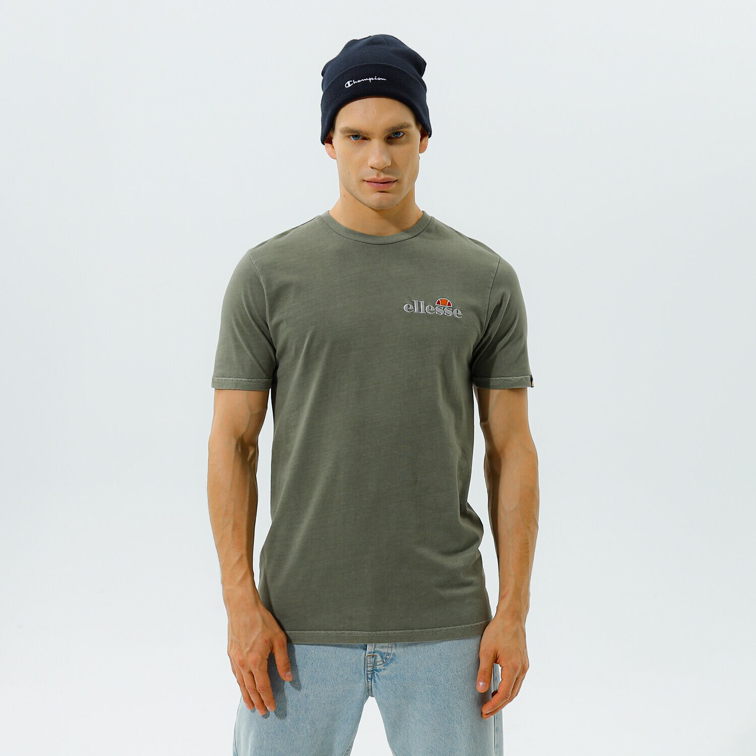Koszulka, t-shirt sportowy męski ELLESSE T-SHIRT TACOMO TEE KHA SHK13143506 KHAKI