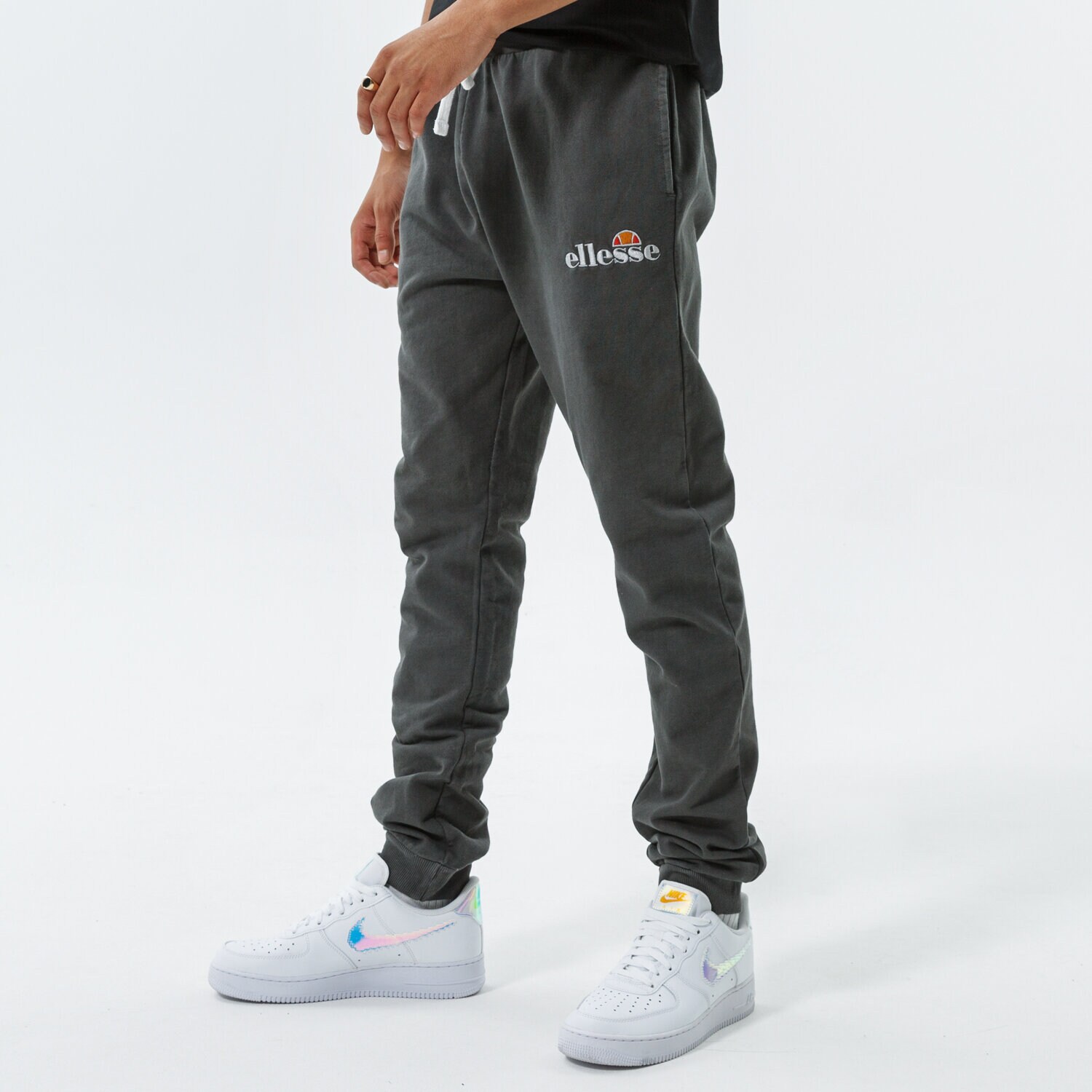 Spodnie sportowe męskie ELLESSE SPODNIE ACACIA BLK SHK13147011 CZARNY