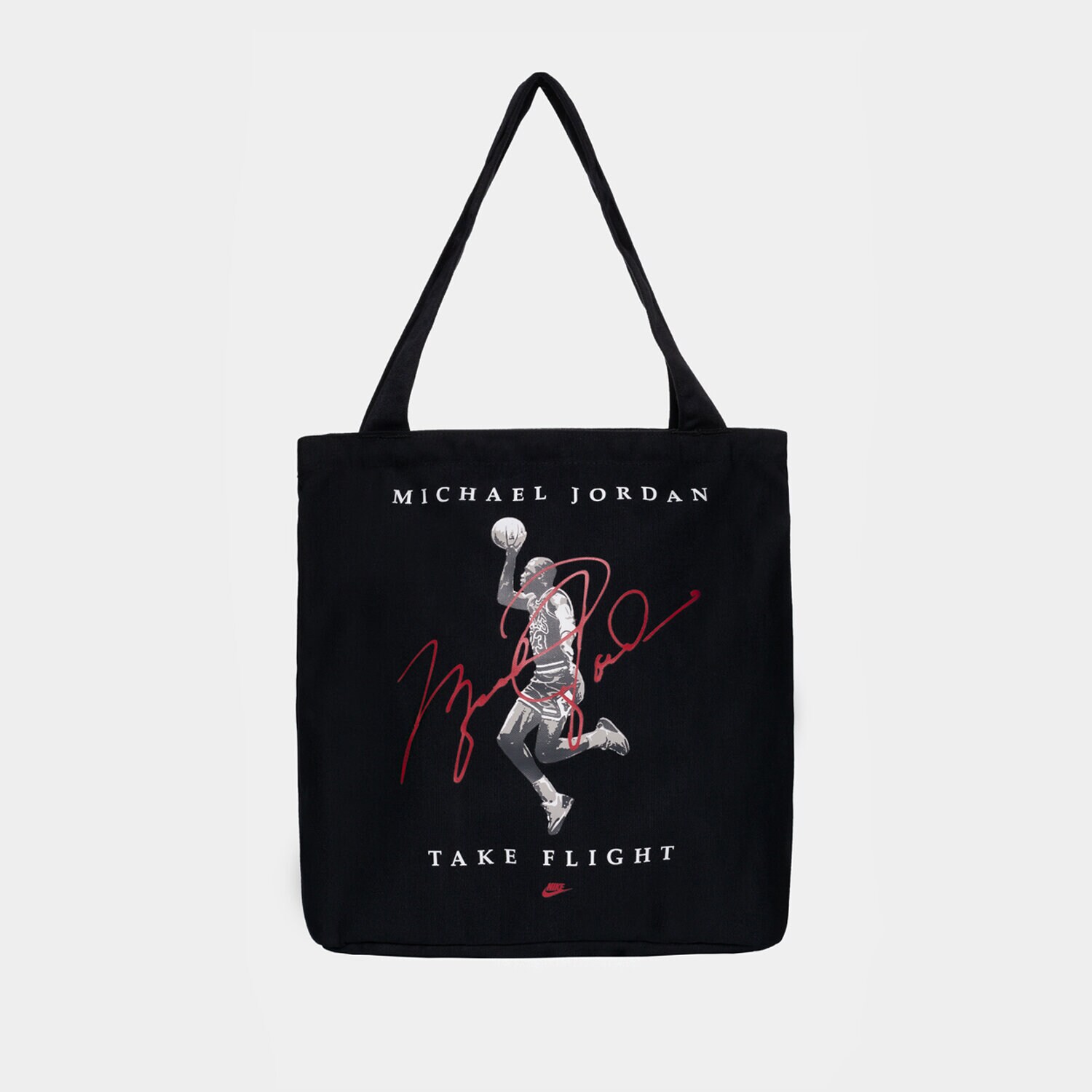 Torba sportowa damska na ramię JORDAN TORBA BREAKFAST TOTE BAG 9A0664023 CZARNY