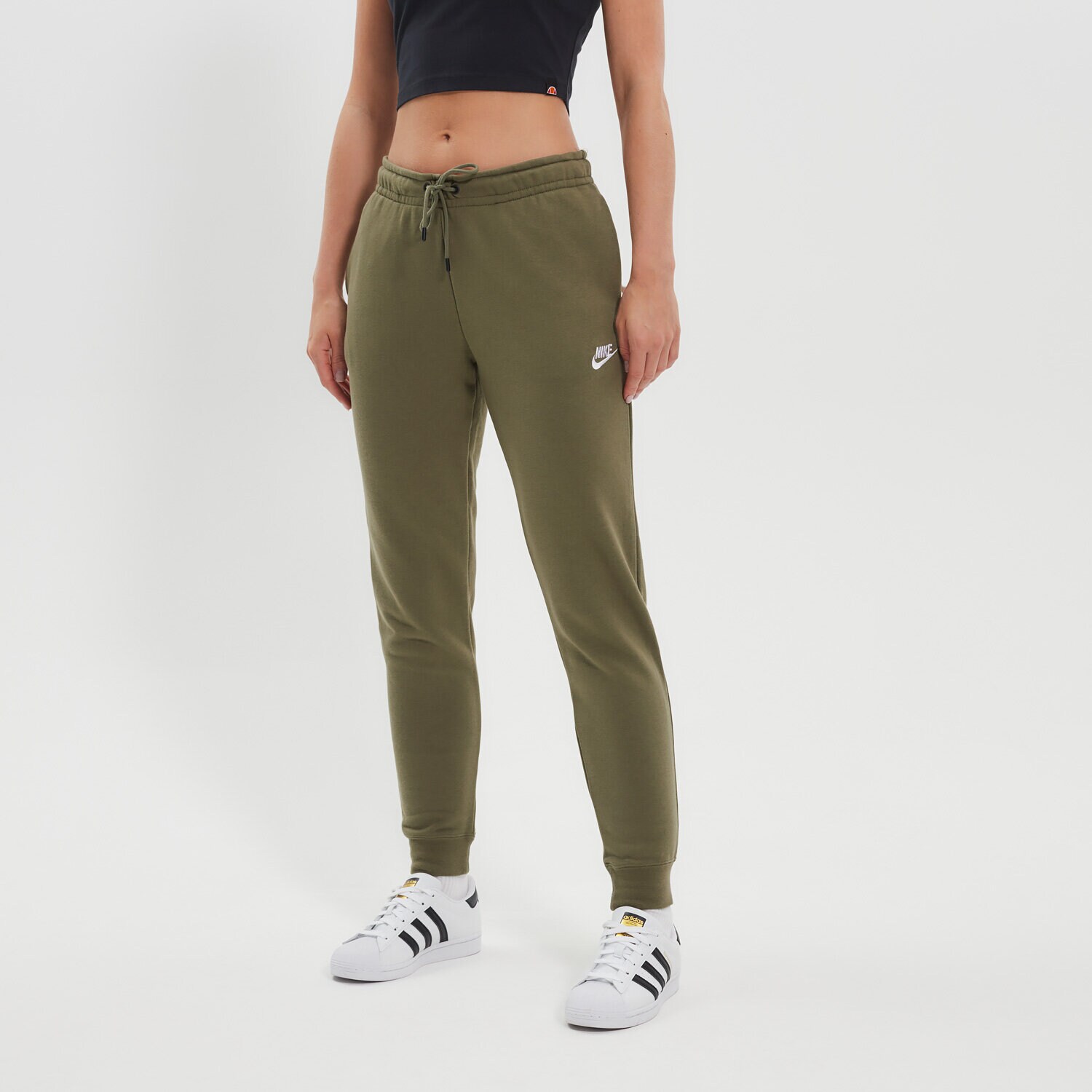 Spodnie sportowe damskie NIKE SPODNIE SPORTSWEAR ESSENTIAL BV4095-222 KHAKI
