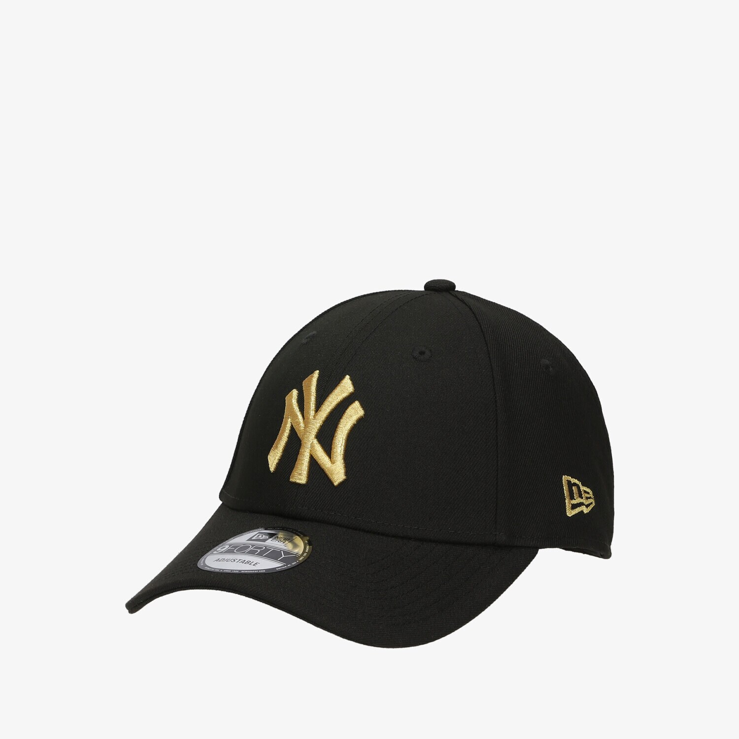 Czapka z daszkiem męska NEW ERA CZAPKA TEAM CONTRAST 940 BLKGLD NEW YORK YANKEES BLK 60141921 CZARNY
