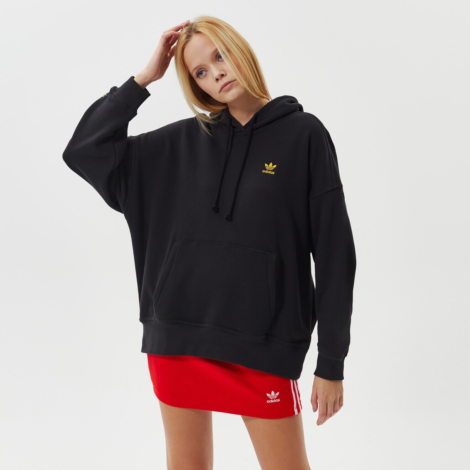Bluza damska ADIDAS BLUZA Z KAPTUREM BF HOODIE H20415 CZARNY