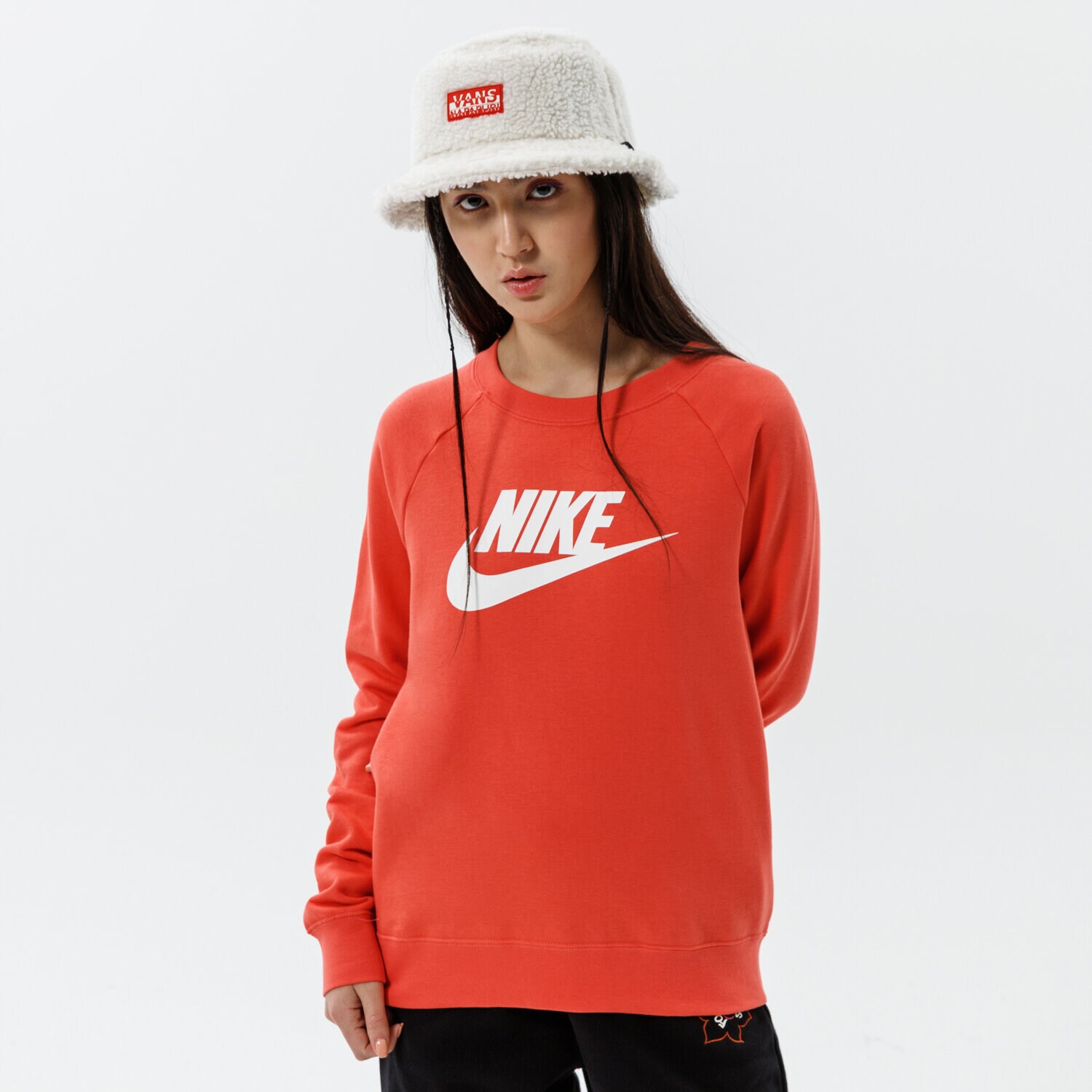 Bluza damska NIKE BLUZA SPORTSWEAR ESSENTIAL BV4112-814 POMARAŃCZOWY