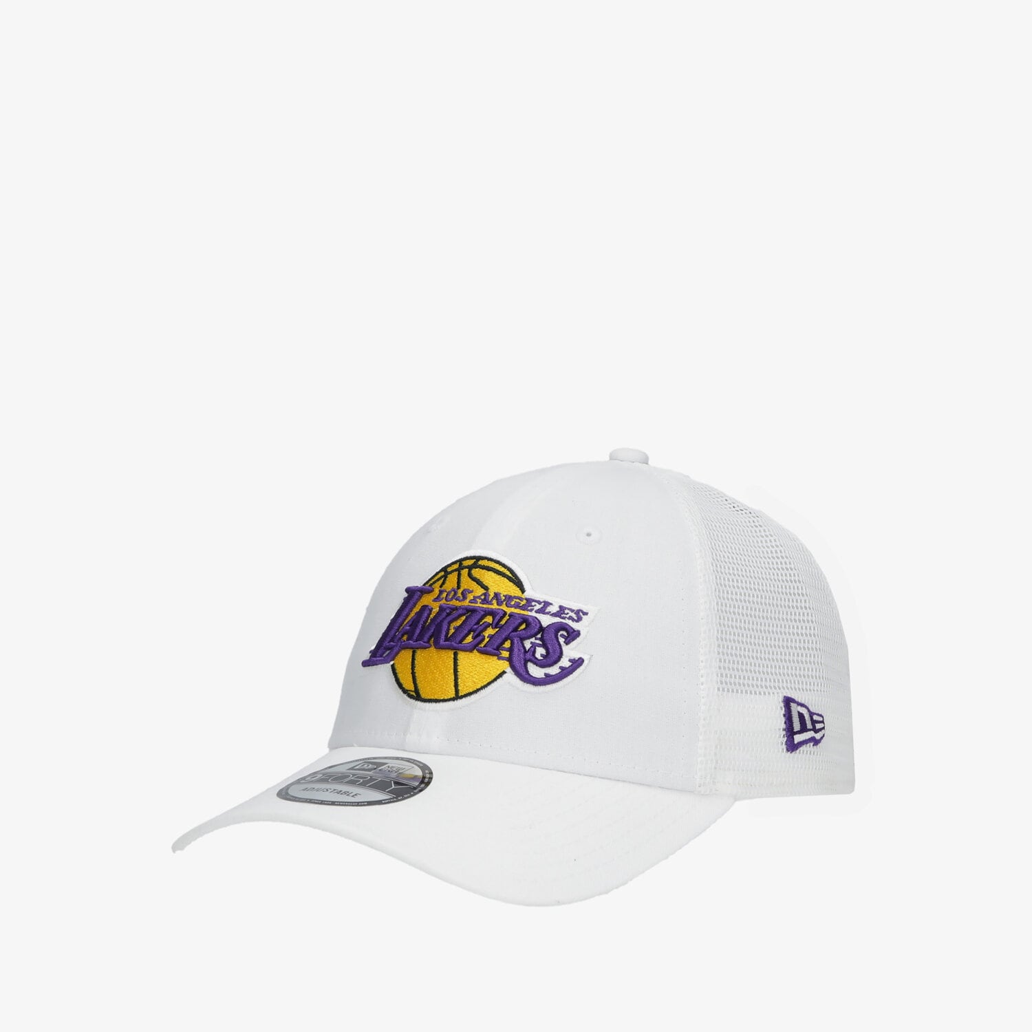 Czapka z daszkiem męska NEW ERA CZAPKA 940 TRUCKER LAKERS LOS ANGELES LAKERS WHIOTC 60240403 BIAŁY