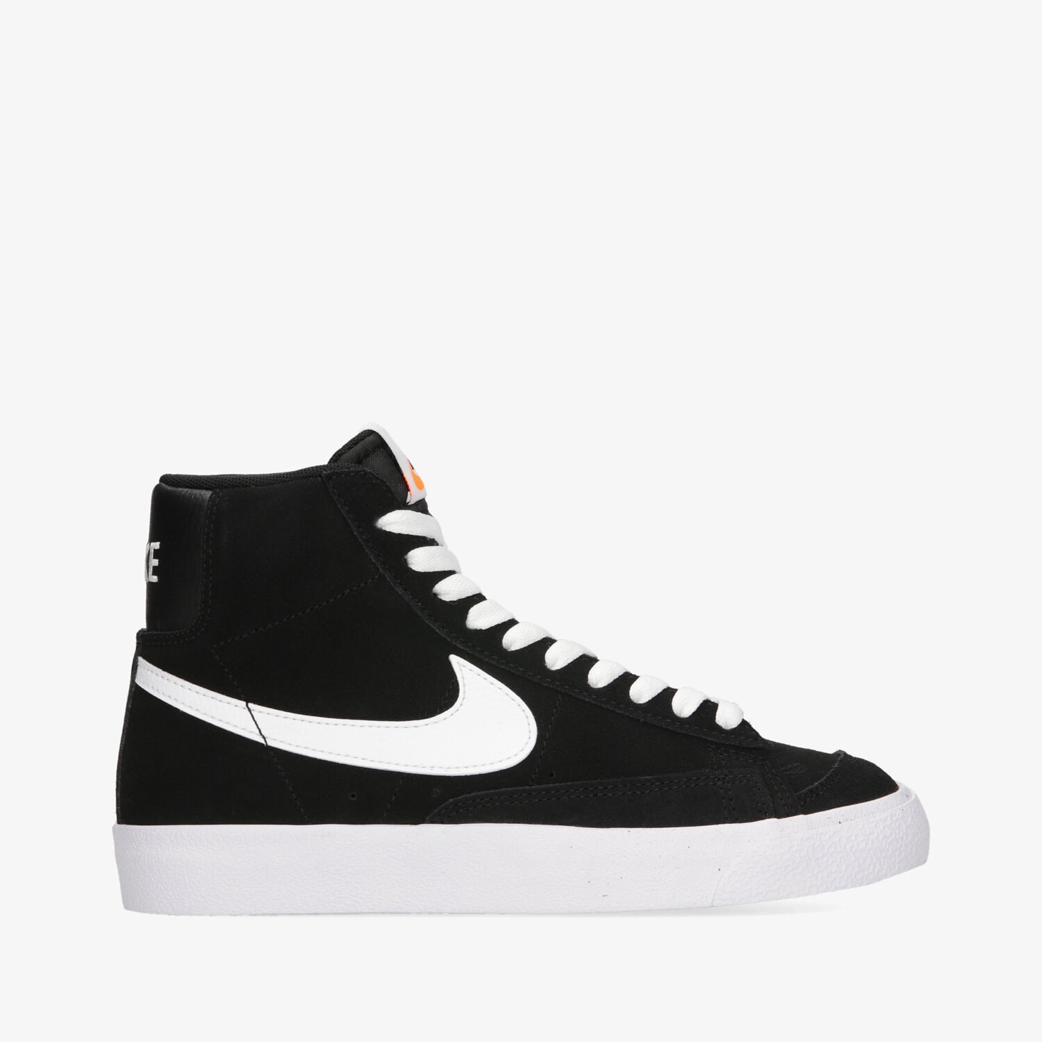 Buty sneakersy dla dzieci NIKE BLAZER MID '77 DD3237002 CZARNY