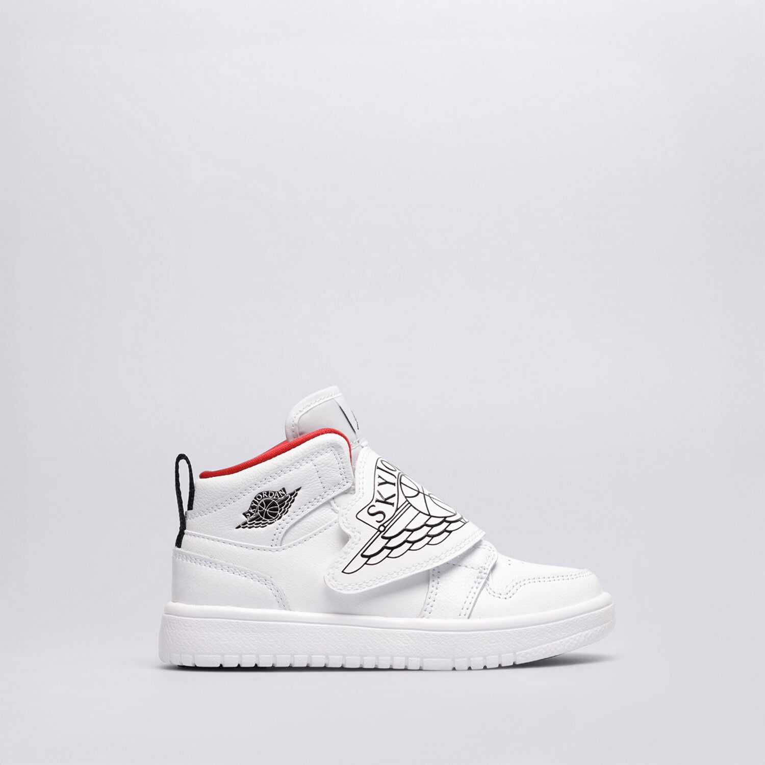 Buty sneakersy dla dzieci SKY JORDAN 1  BQ7197-164 BIAŁY