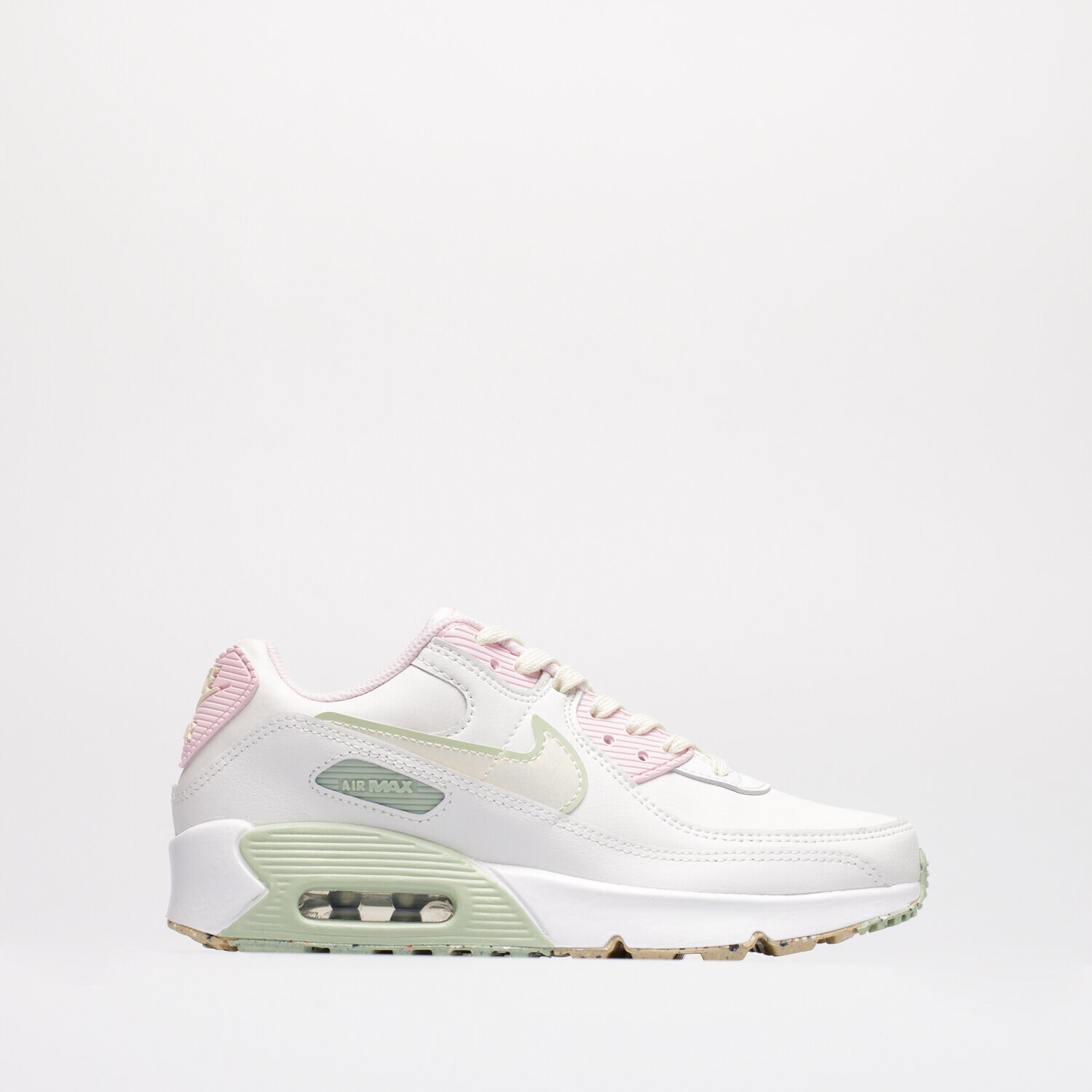 Buty sneakersy dla dzieci NIKE AIR MAX 90 LTR SE (GS) DQ0276-100 MULTICOLOR