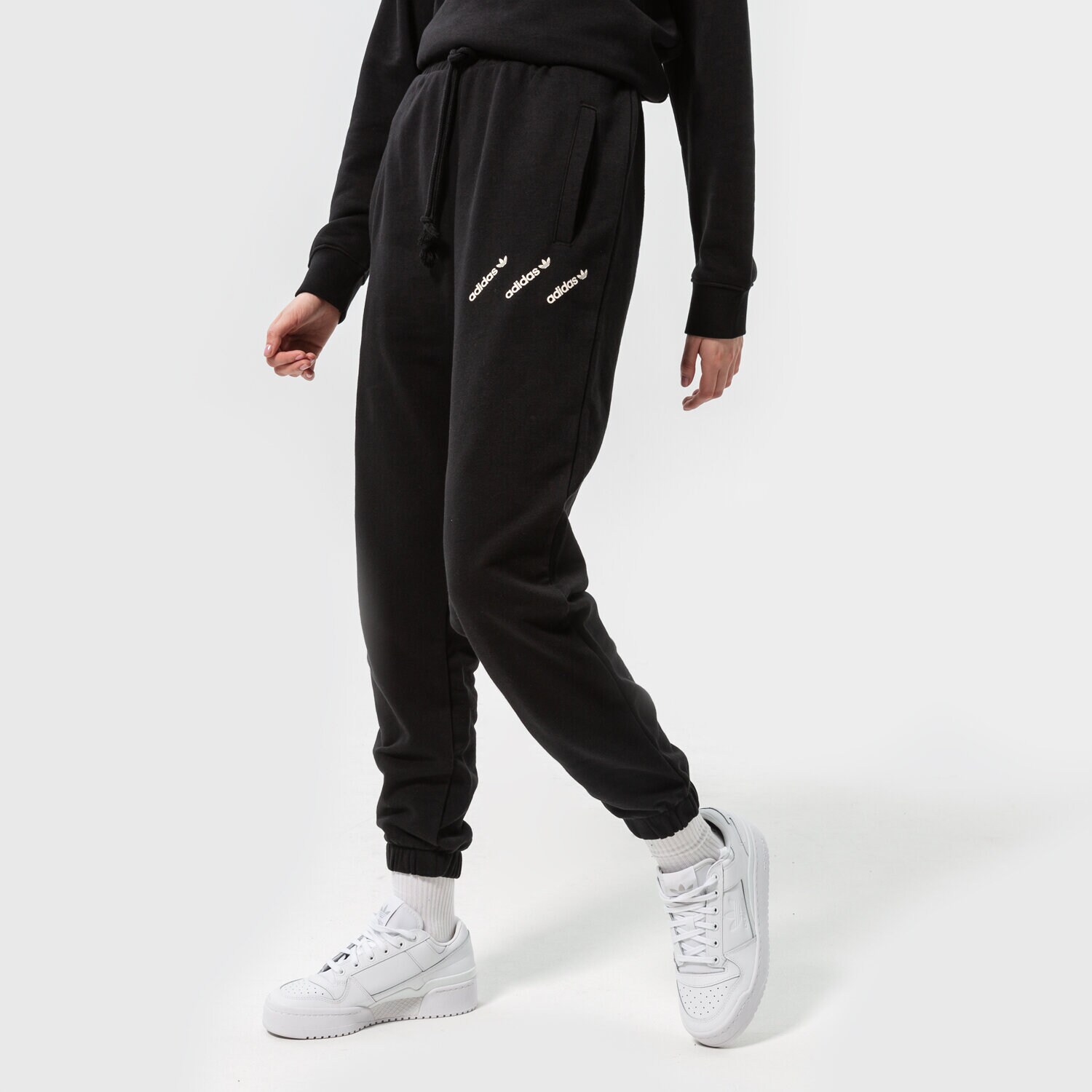 Spodnie sportowe damskie ADIDAS SPODNIE TRACK PANTS HM4872 CZARNY