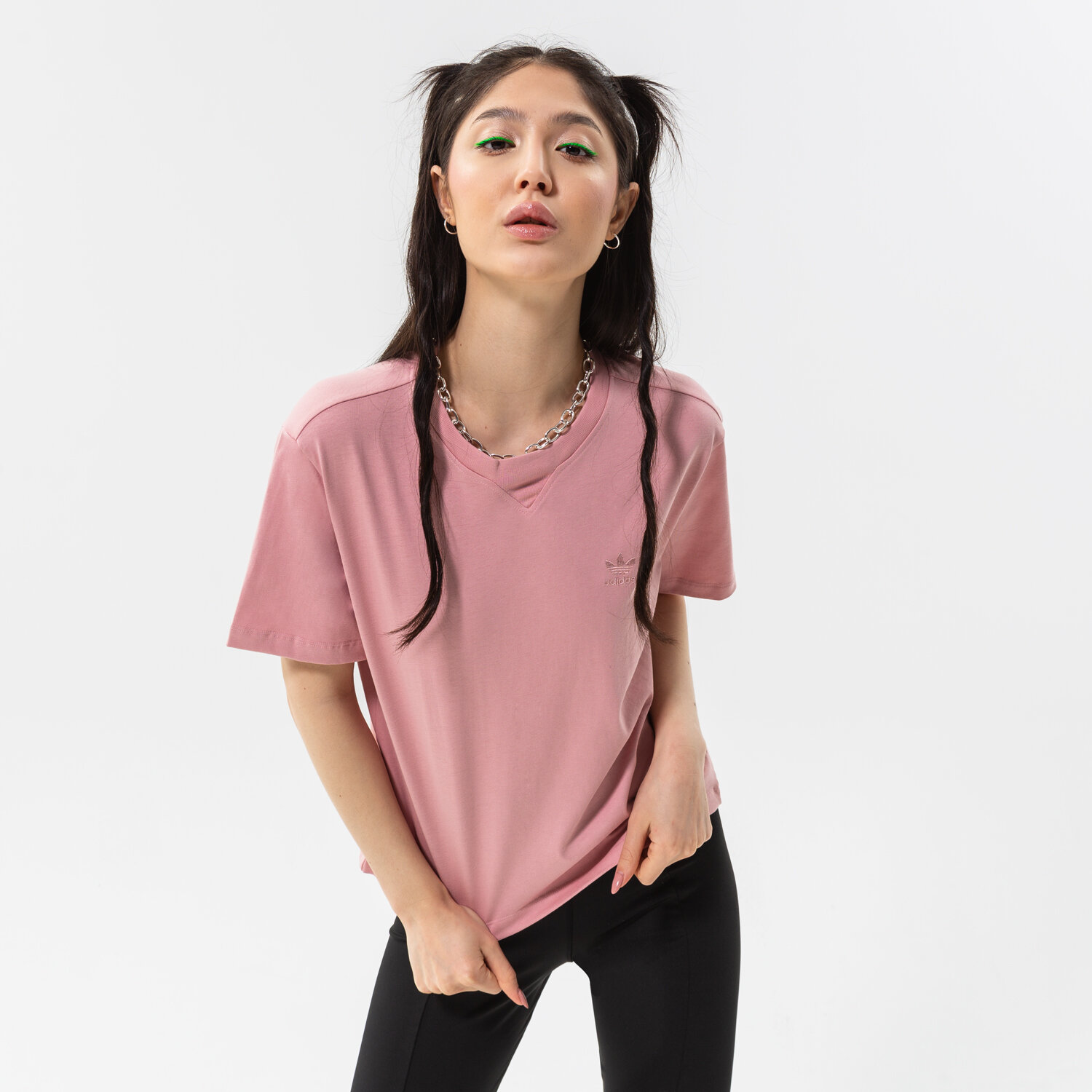 Koszulka, t-shirt damski ADIDAS T-SHIRT TEE HE6890 RÓŻOWY