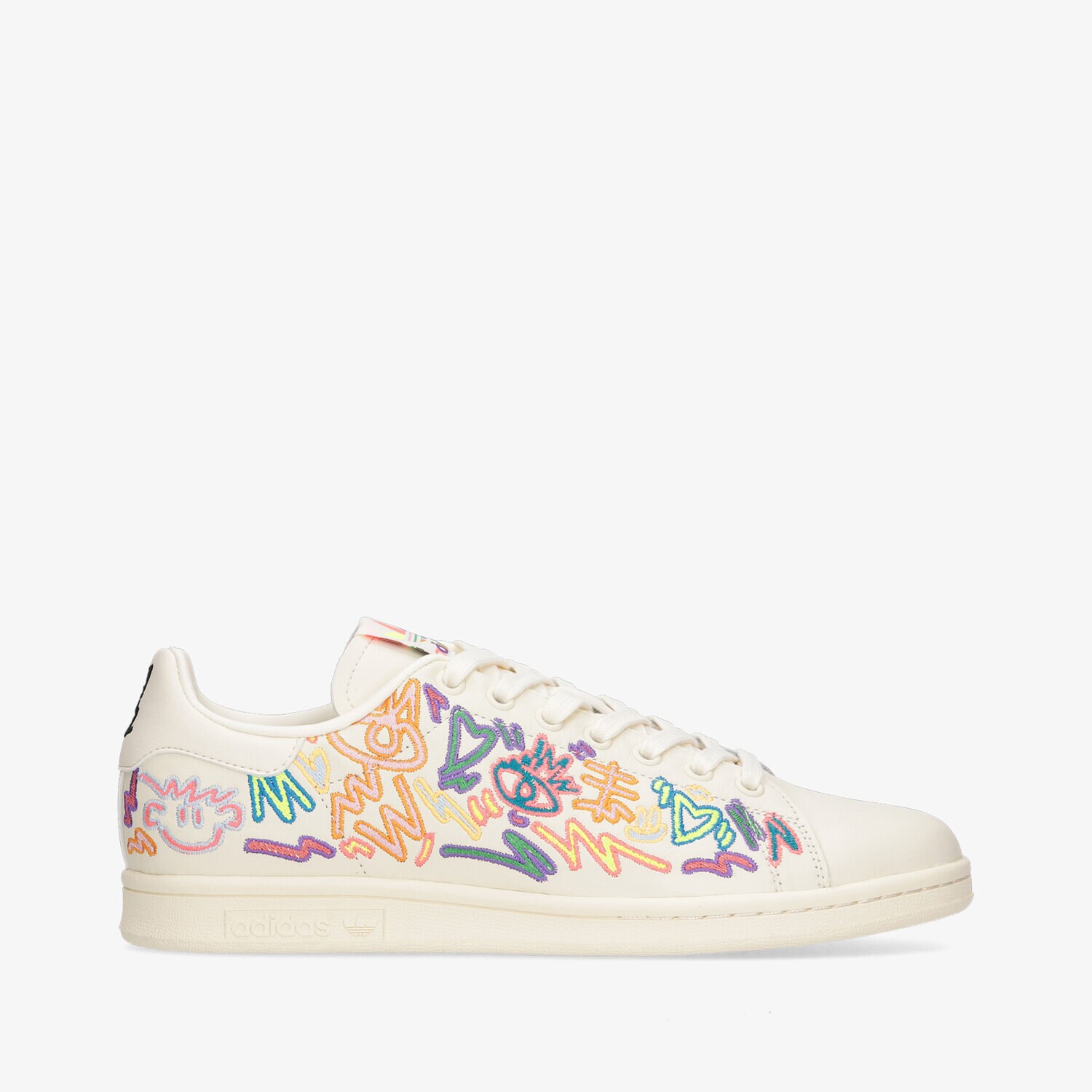 Buty sneakersy męskie ADIDAS STAN SMITH PRIDE GX6394 BIAŁY