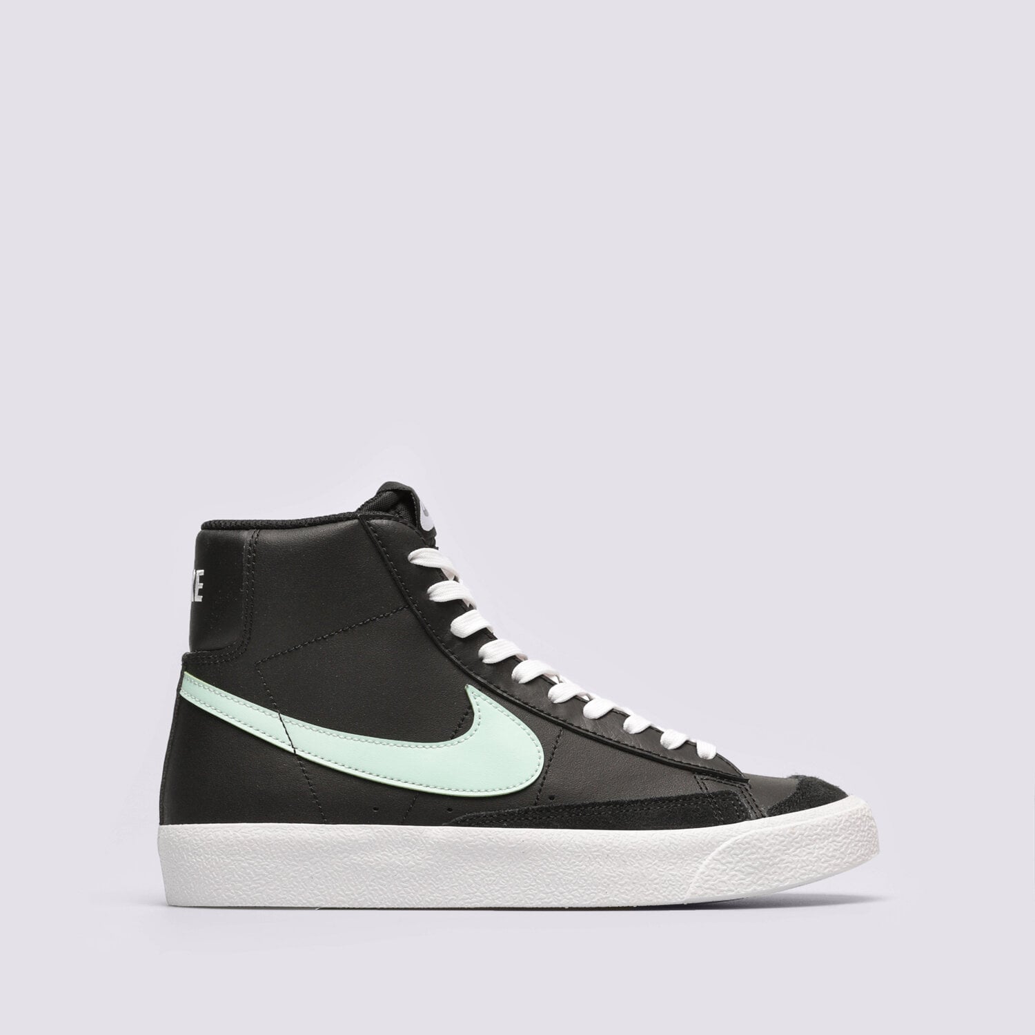 Buty sneakersy dla dzieci NIKE BLAZER MID77 GS DA4086-008 CZARNY
